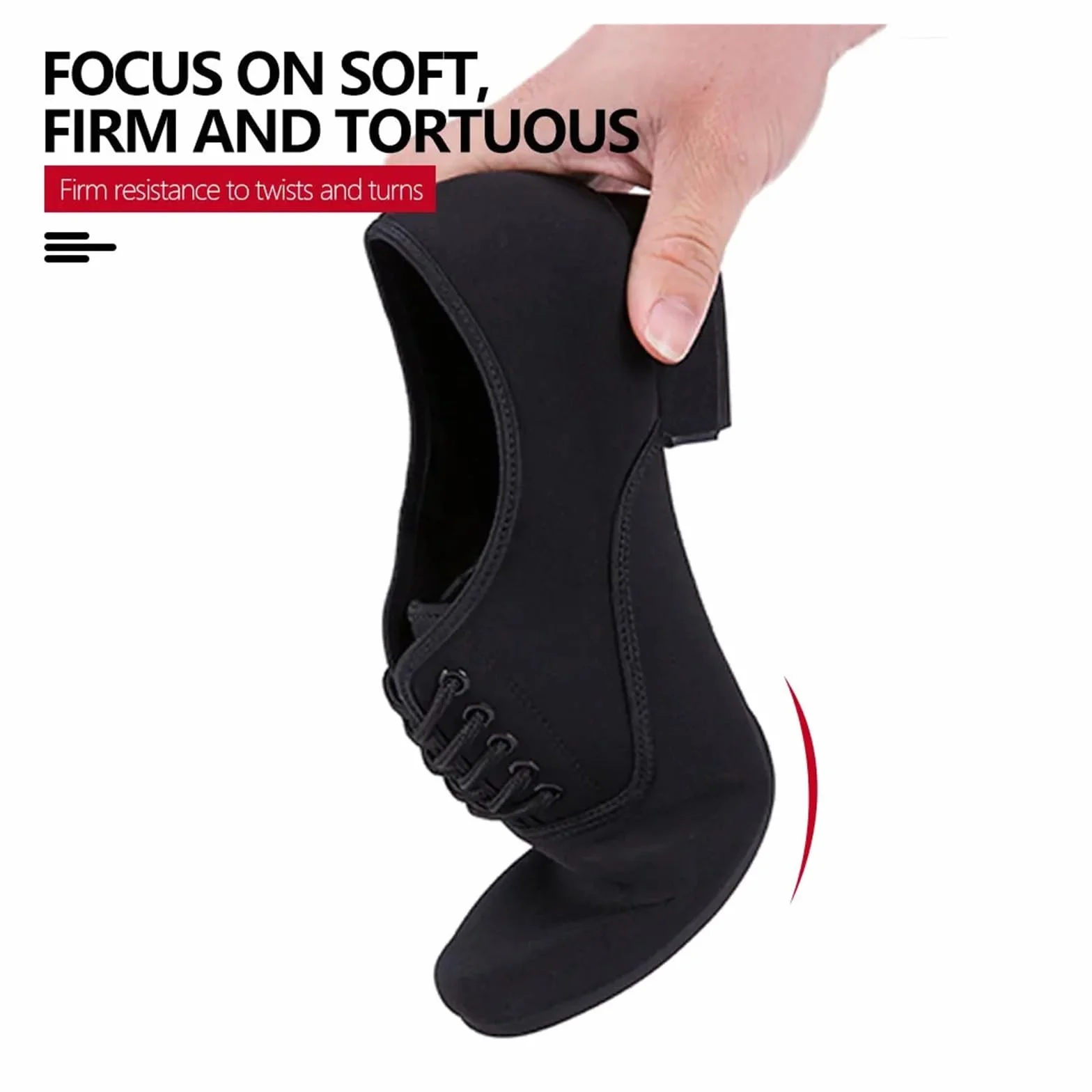 Scarpe da Danza Latina Uomo Professionale Nera Oxford Tacco Basso