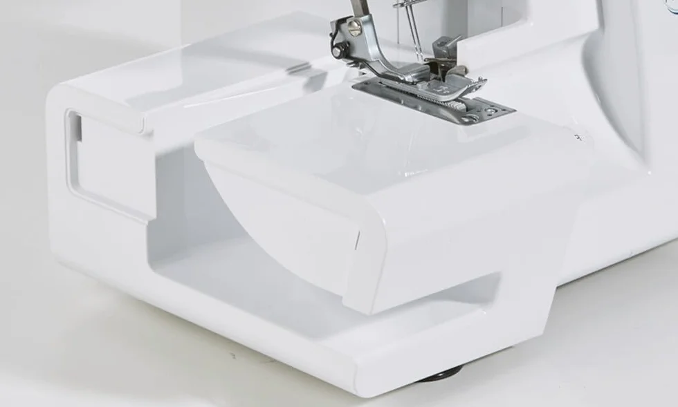 Brother 1334DS Macchina Tagliacuci con Differenziale, Taglia e Cuce anche per Principianti, Overlock a 3 e 4 fili, 10 Punti di Cucito per Cucire Tessuti, Cucitura Professionale, Braccio libero