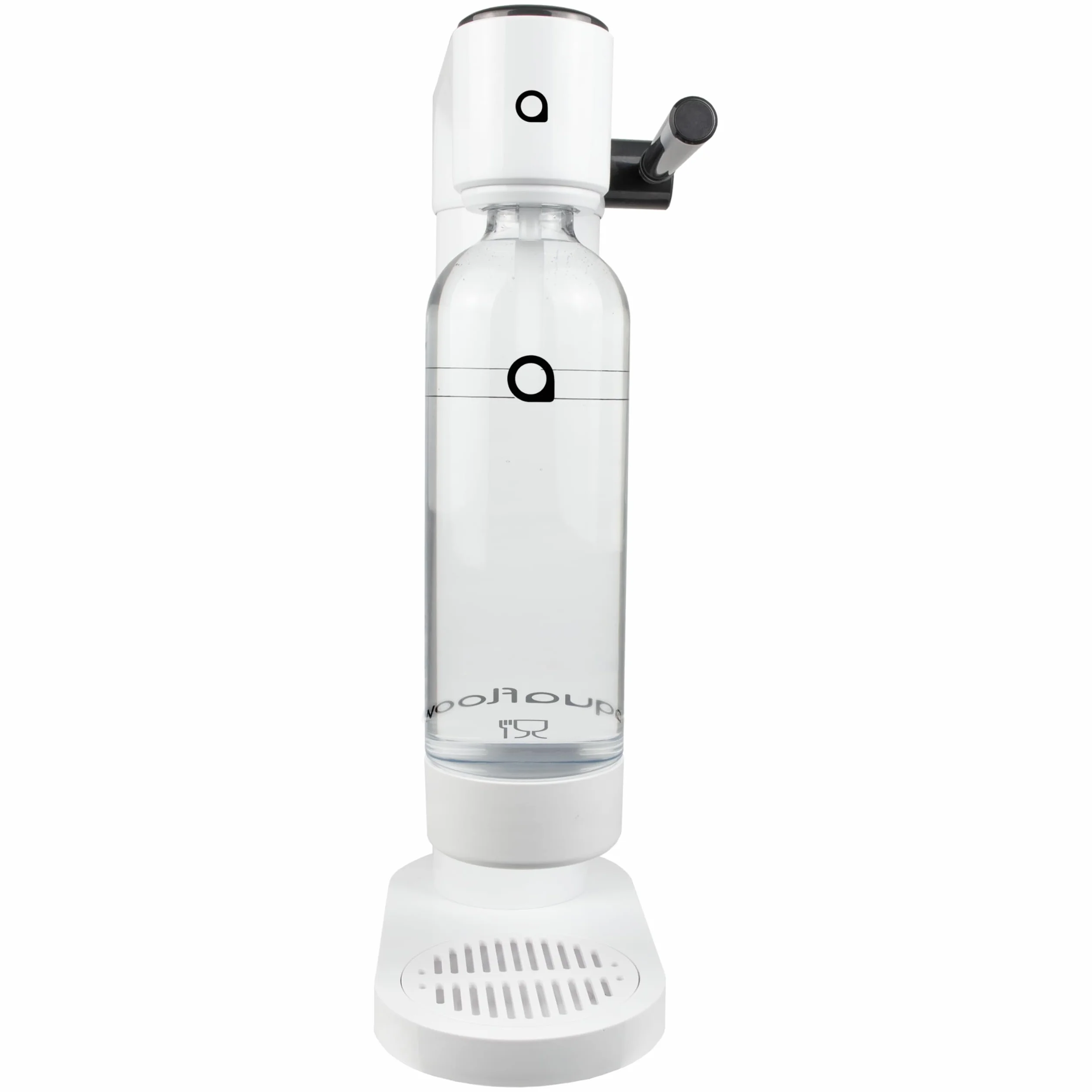 Aquafloow Gasatore per Acqua con Cilindro CO2 2 Bottiglie 800 ml senza BPA – Macchina per Acqua Frizzante senza Elettricità Design Elegante