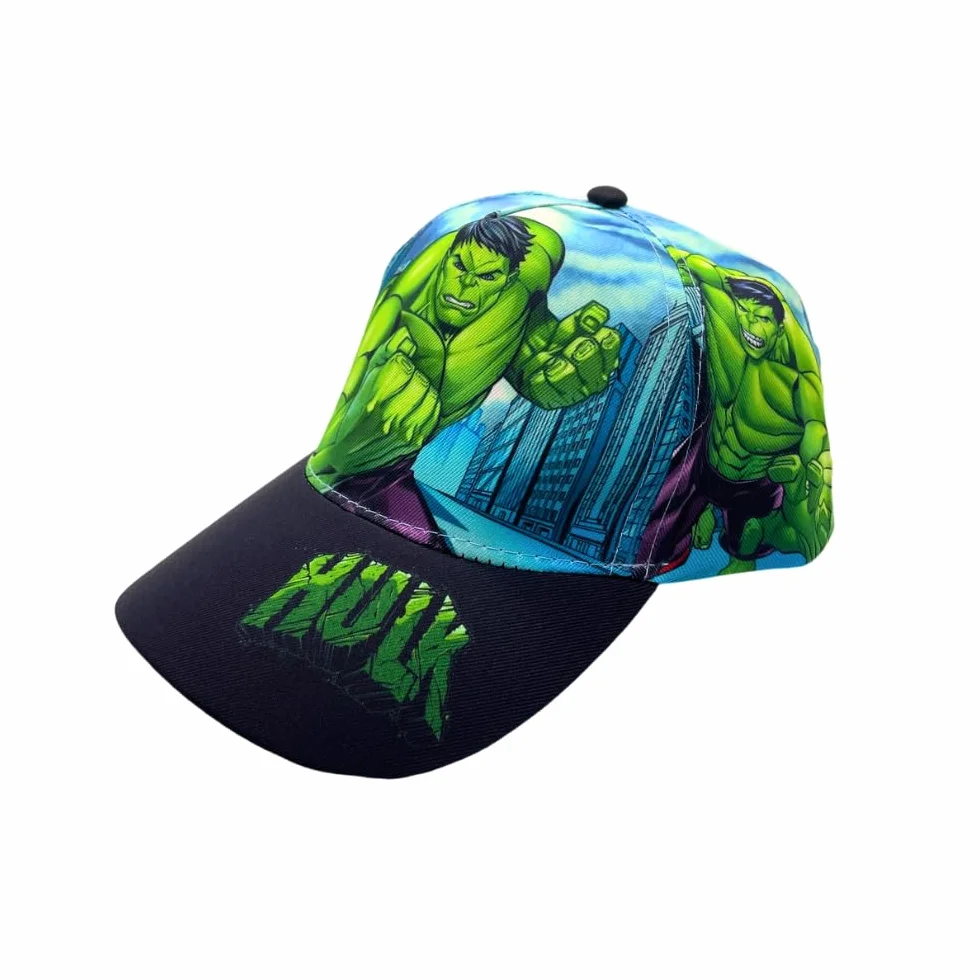 Avengers Hulk Cappello con Visiera da Ragazzo Bambino Berretto da Baseball Regolabile