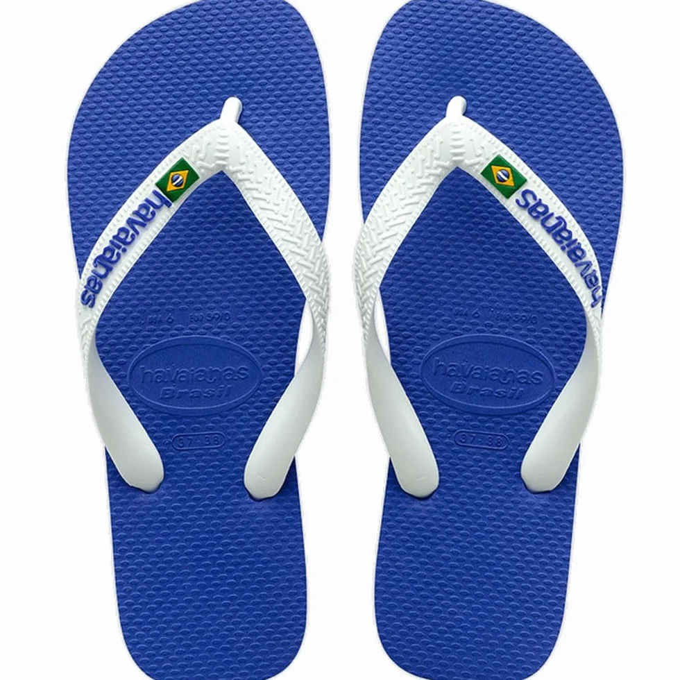 Havaianas Unisex Kid's Brasil Logo Flip Flops