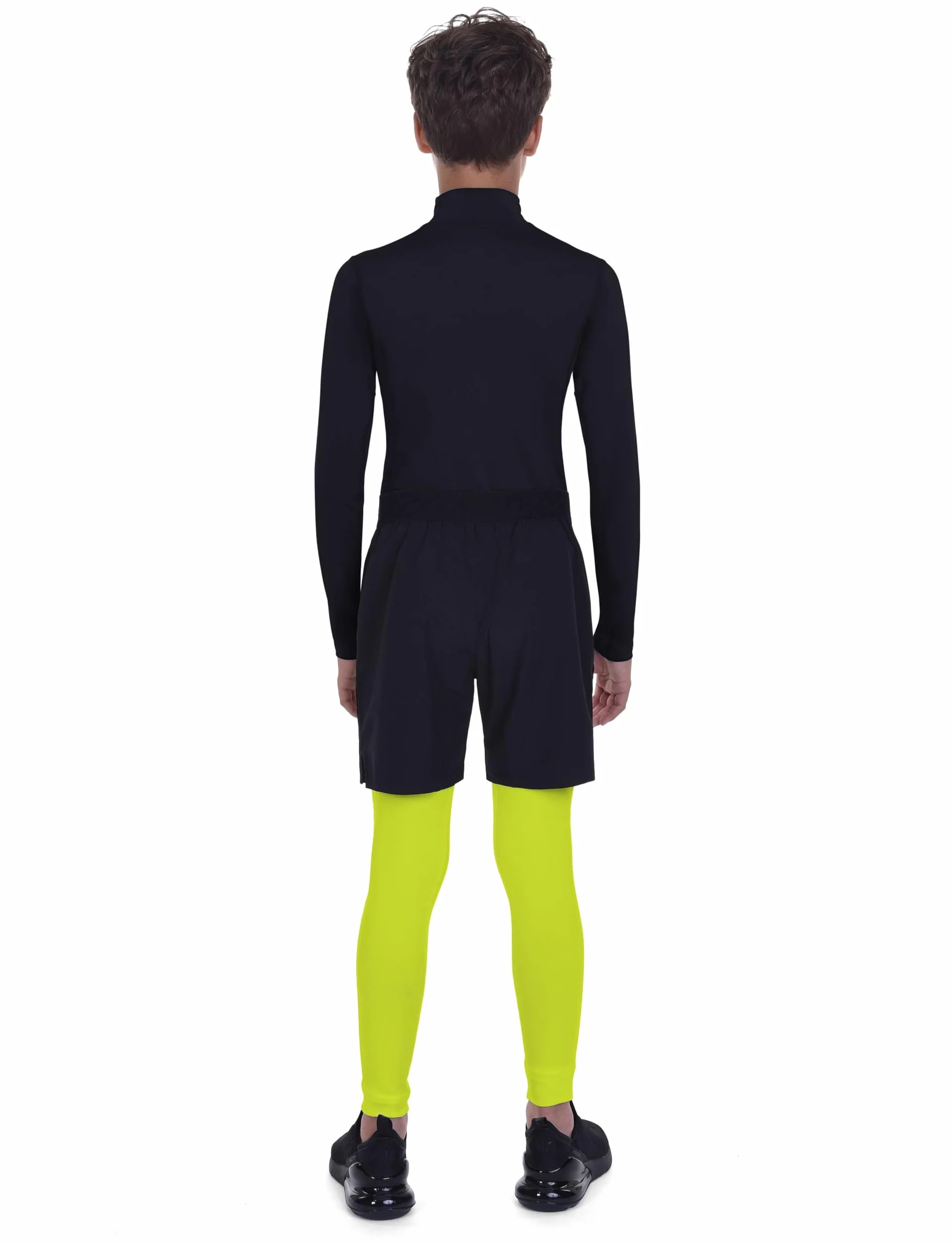 TCA Superthermal Calzamaglia da Palestra Compresso Base Layer Termico da Corsa Bambino
