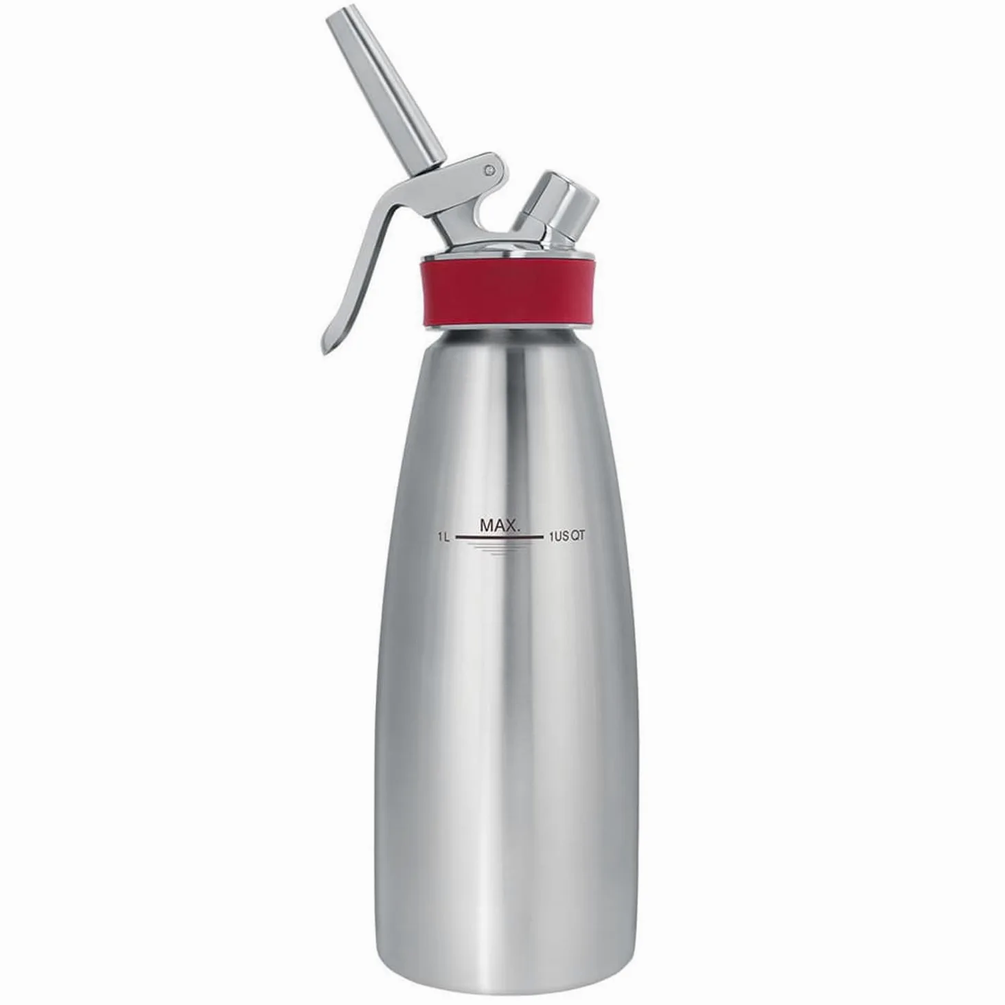 Colichef Sifone Professionale per Panna Montata iSi Gourmet Whip 1 Litro/Perfetto per le preparazioni Calde o Fredde (panna montata ed espume). La Scelta dei Più Grandi Chef di Tutto il Mondo