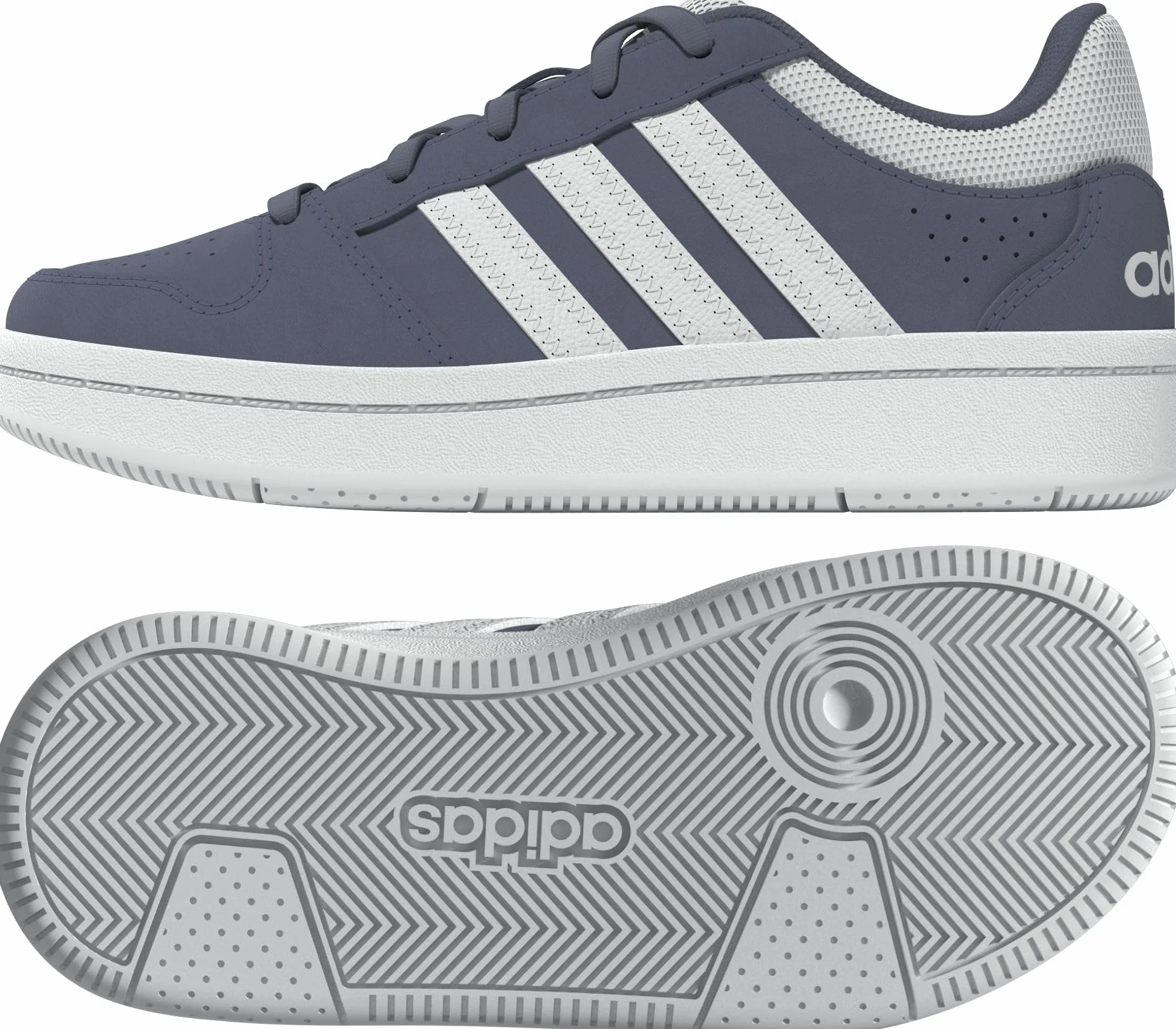 Adidas Unisex Bambini Ragazzi Hoops Classic Scarpe