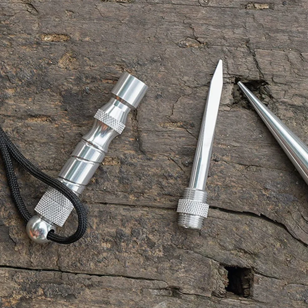 Ago da maglia in acciaio inox per braccialetti fai da te paracord e pelle