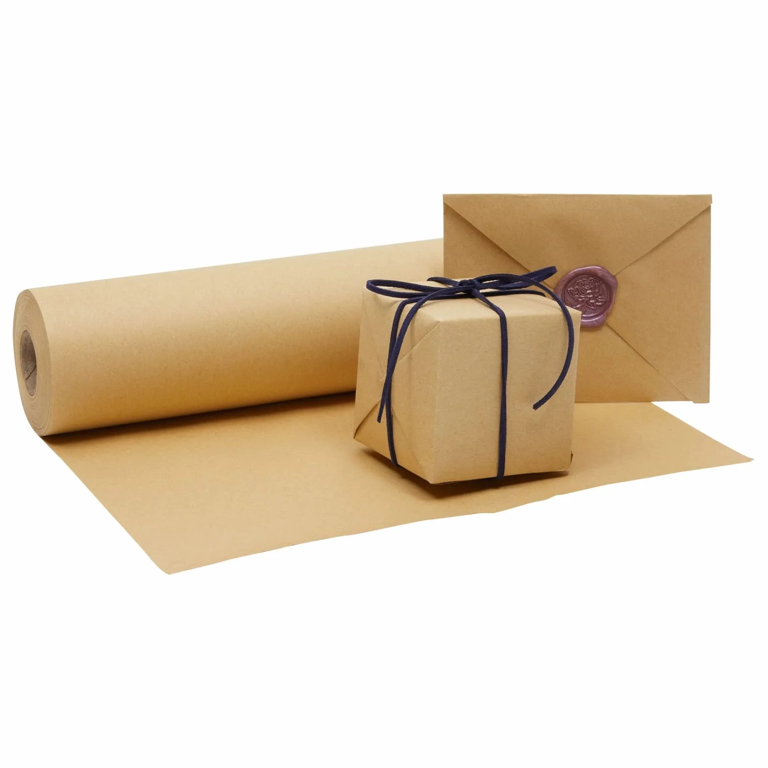 Rotolo di Cartata da Pacchi - 30,5 Metri Pacchetto Convenienza Jumbo - Rotolo di Carta Marrone - 30,5 cm di larghezza