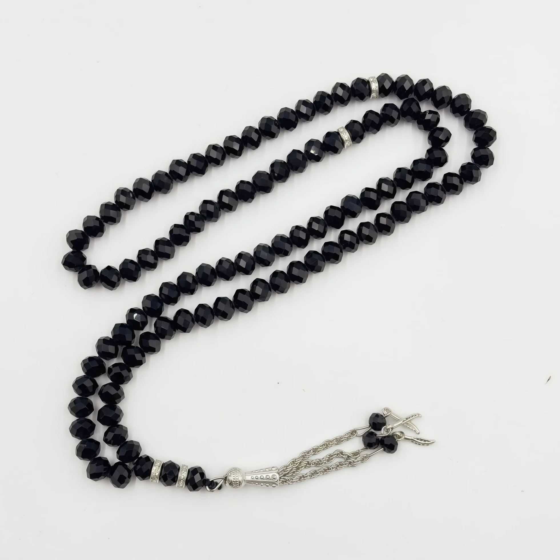 Perle Di Preghiera Musulmane Allah 8mm 99 Tesbih Tasbeeh Misbaha Antistress Rosario Musulmano Tasbih