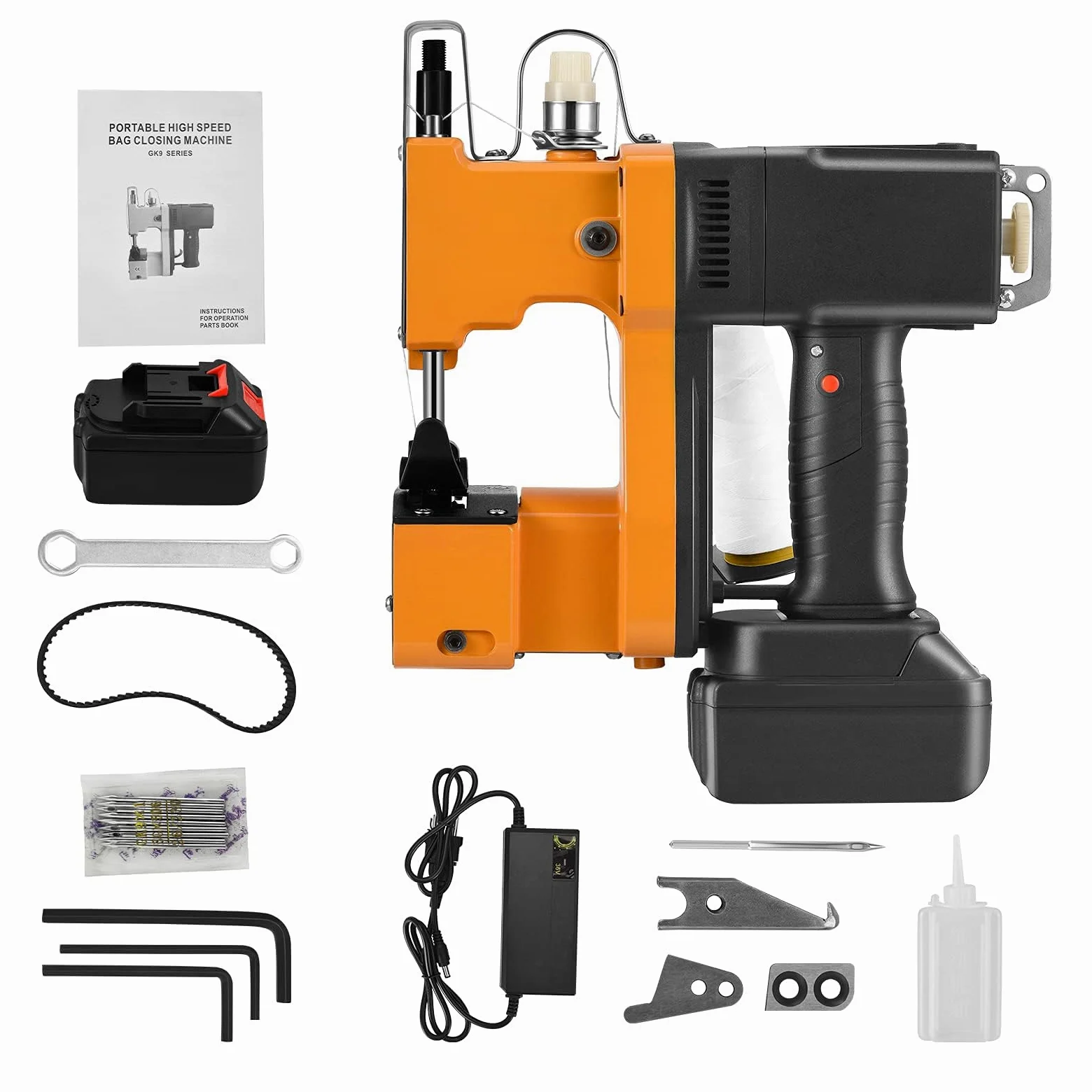 Macchina da Cucire Portatile Cucitrice Portatile per Tessuti Closer Stitcher Per Borse Tessute, Borse di Pelle di Serpente, Borse di Riso