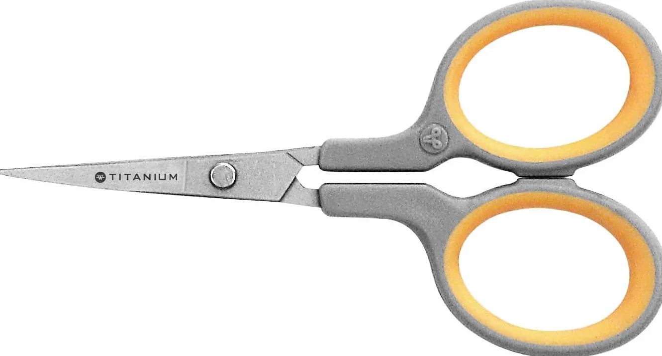 ACME Westcott Forbici dritte da Ricamo in Metallo Titanio 10 cm