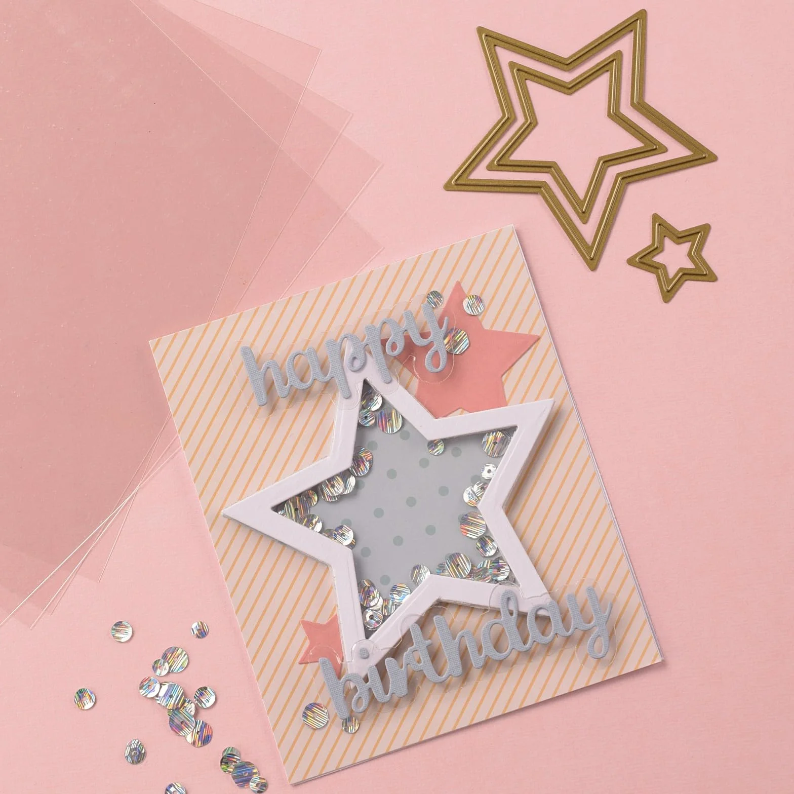 Florence Fogli Acetato A4 0,2 mm Spessore 10 Foglio Plastica Trasparente per Scrapbooking