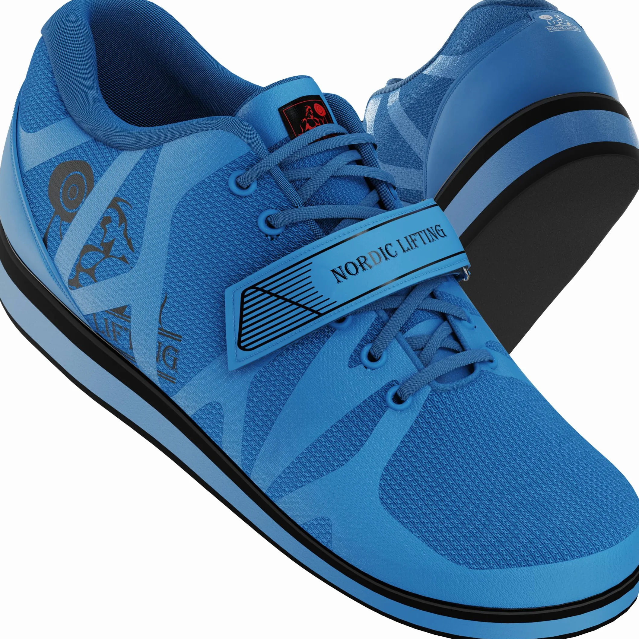 Nordic Lifting MEGIN Scarpe da Powerlifting per Allenamenti Pesanti Uomo