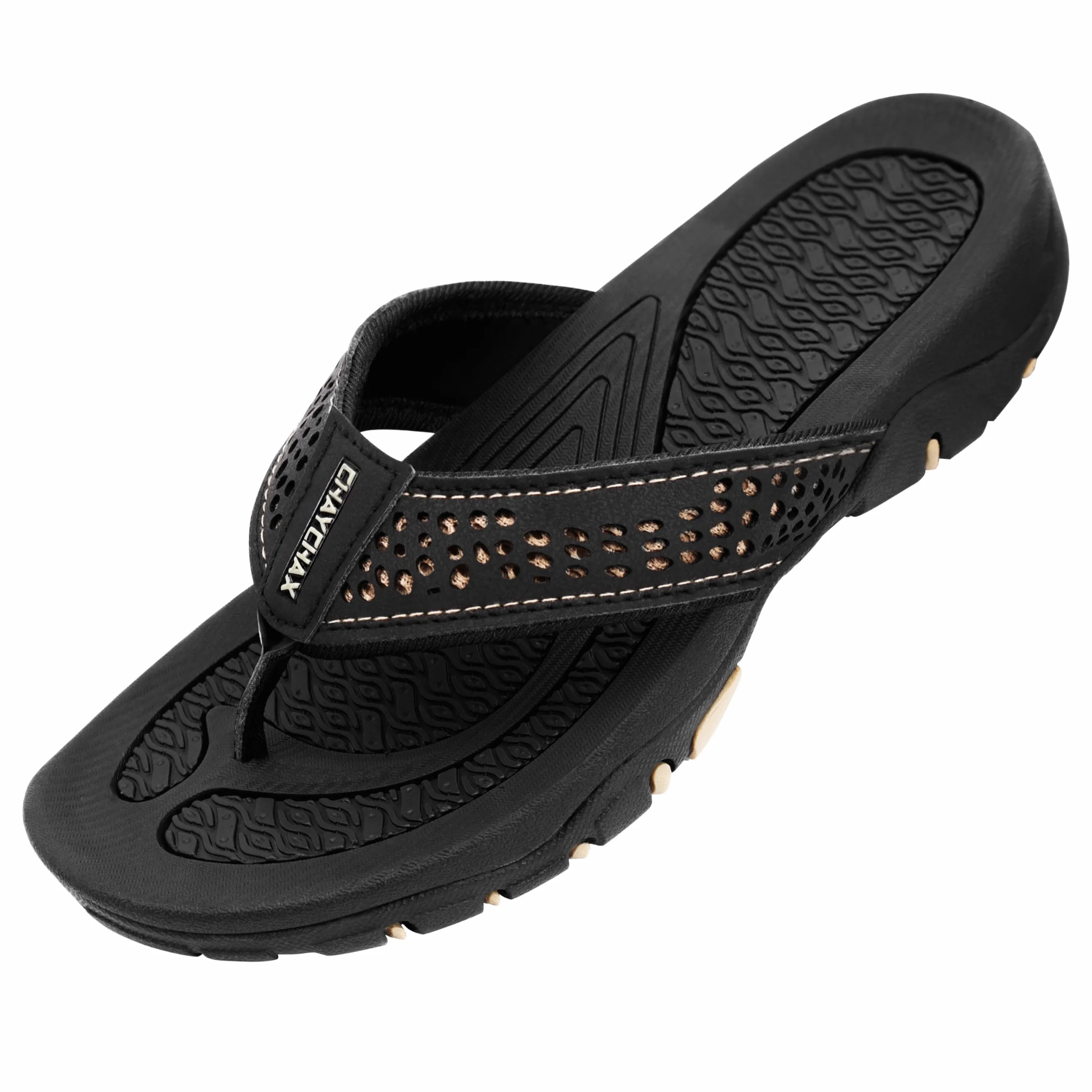 ChayChax Infradito Uomo Scarpe da Spiaggia e Piscina Antiscivolo Sandali Sportivi Pantofole Ciabatte da Mare Gomma Suola per Sostegno dell'Arco