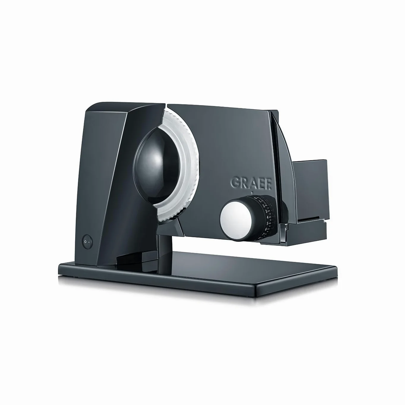 Graef SKS110 Affettatrice, Alluminio, Nero