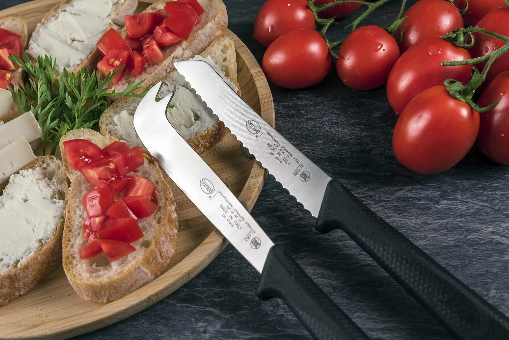 Sanelli Linea Skin, Coltello Filettare Pesce flex professionale cm.16, Acciaio inossidabile, Nero, Lunghezza lama 16 cm.