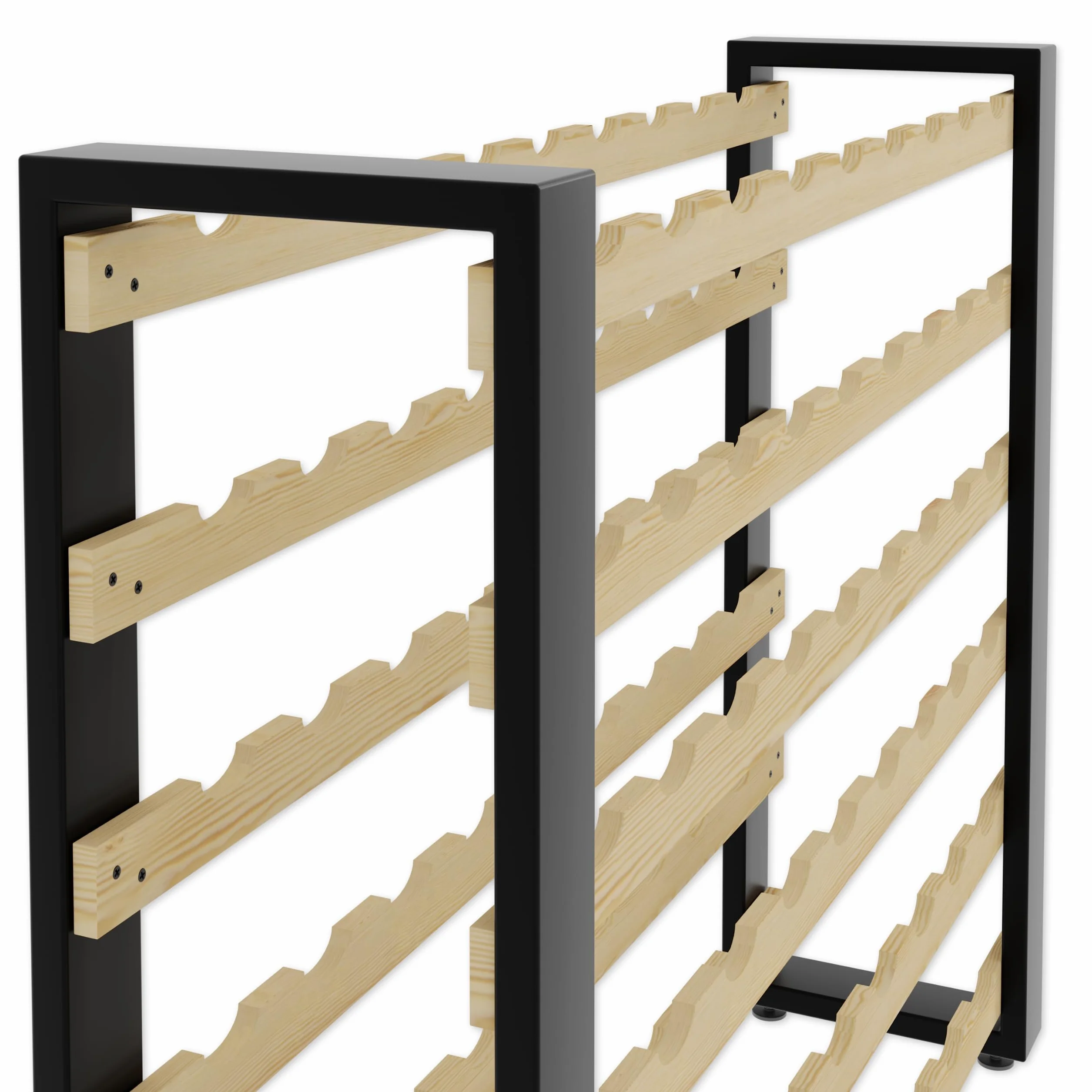Lenmar Armadietto per Vino LOFT 135 Legno 204 x 104 x 27 135 Bottiglie
