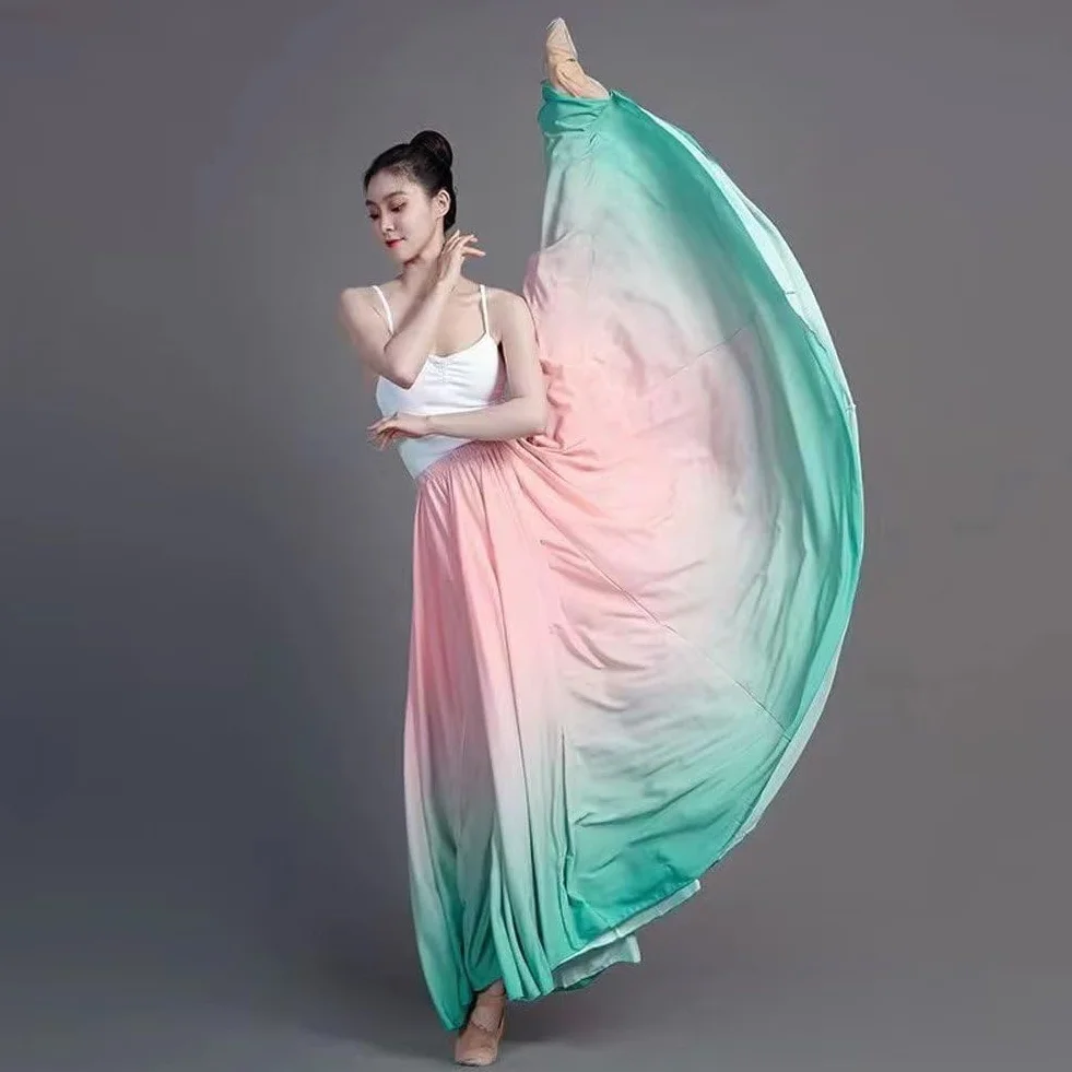 Gonna Danza Ventre Flamenco 720 Gradi Sfumate Spagna