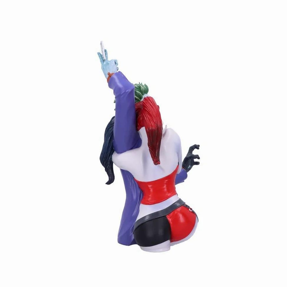 Nemesis Now Licenza Ufficiale The Joker e Harley Quinn Bust, Multicolore, 37,5 cm, 37.5cm