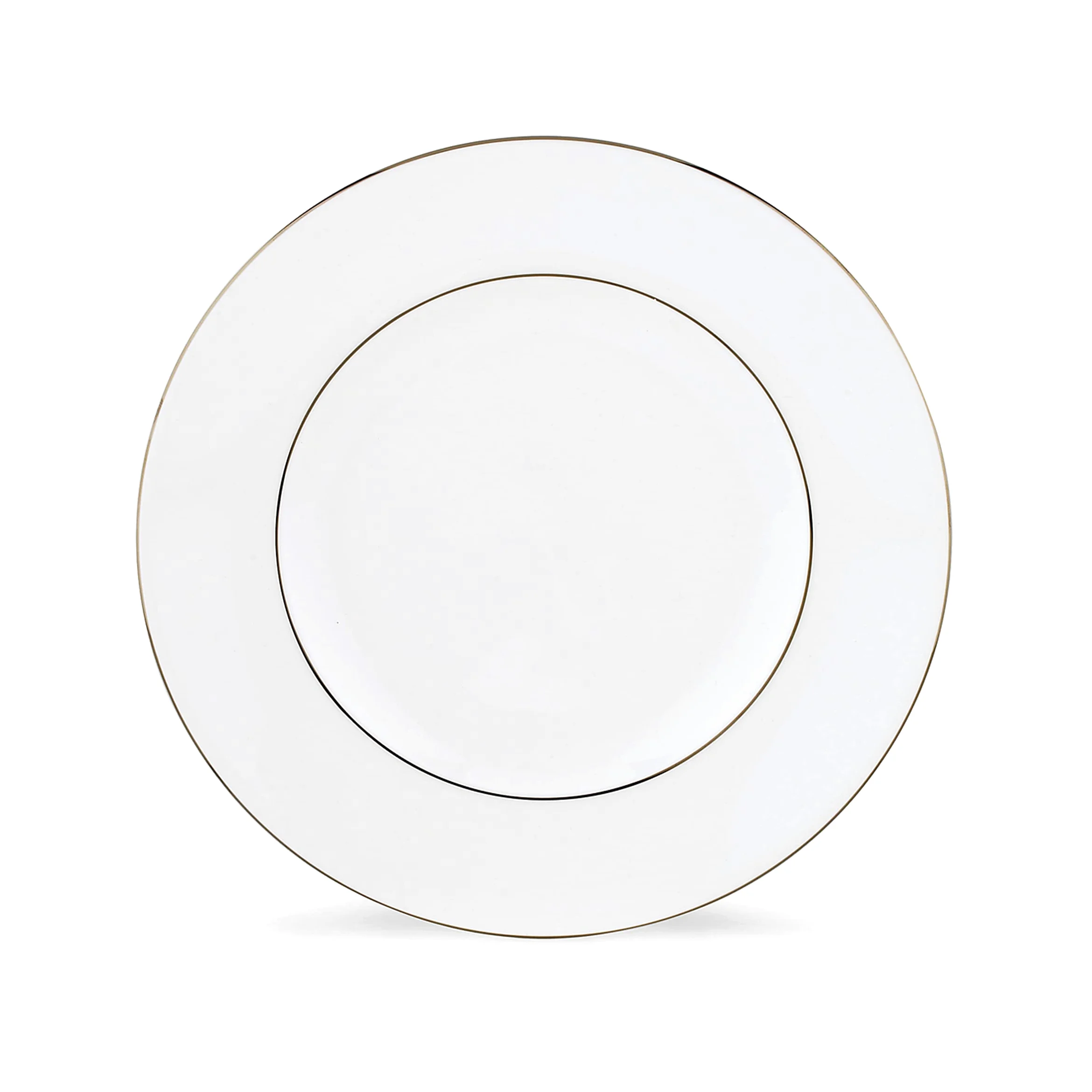 Lenox Continental Dining Platinum-Banded 5-Piece Place Setting, White, Accent Plate