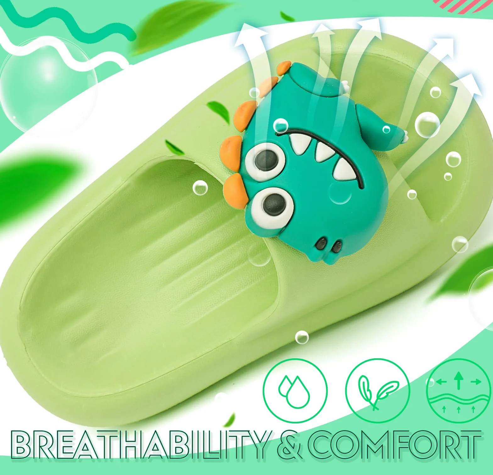 Pantofole Ultraleggere Antiscivolo Sandali Eva Infradito Estive 20-36 EU