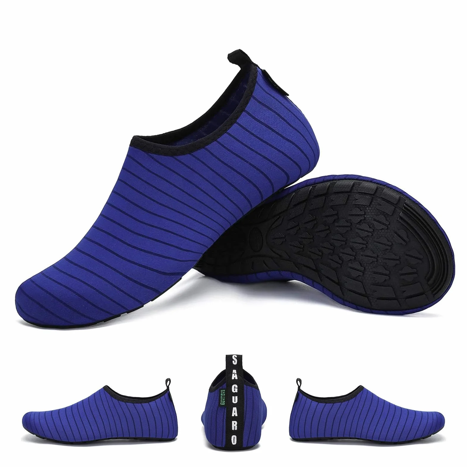 SAGUARO Scarpe da Scoglio Antiscivolo Leggere in Tessuto Elastico Asciugatura Rapida per Spiaggia Piscina Surf