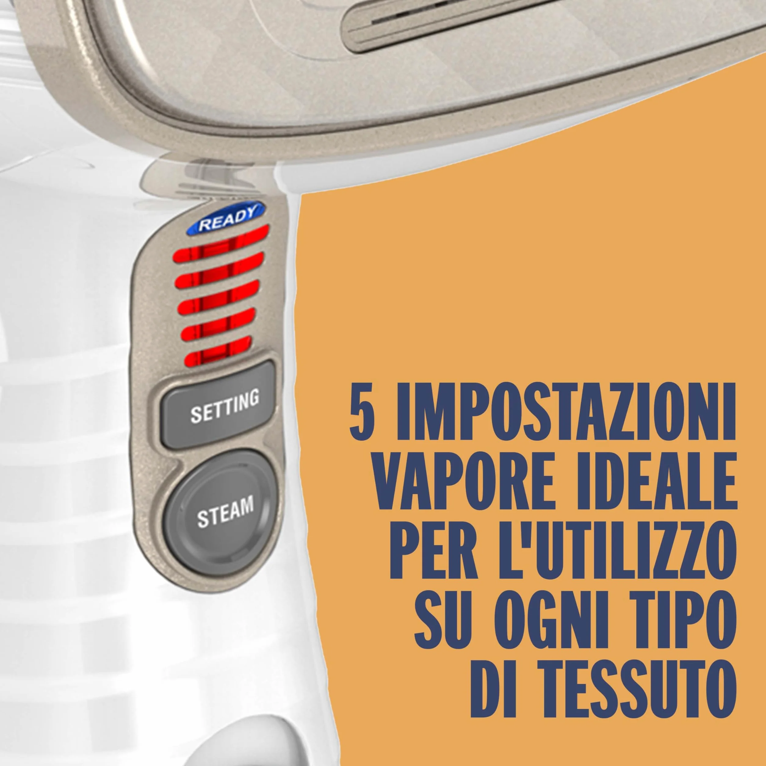 Conair GS59XE Stiratore verticale Turbo, steamer verticale, vapore 25g/min, serbatoio 230ml, 5 impostazioni, cavo 2.5m