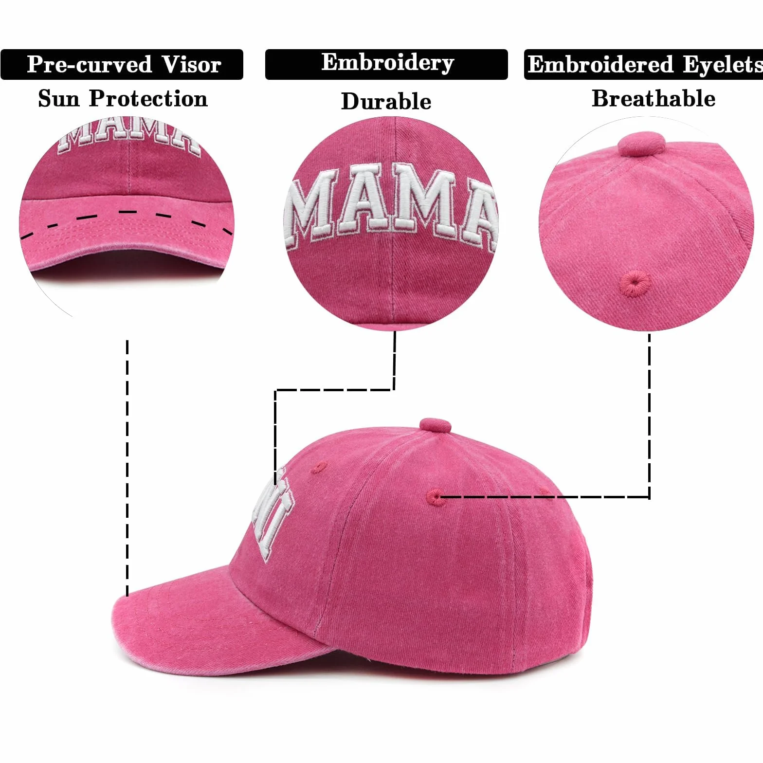 Set di mini cappelli coordinati per mamma e figlia, carino da marito, figlio o figlia