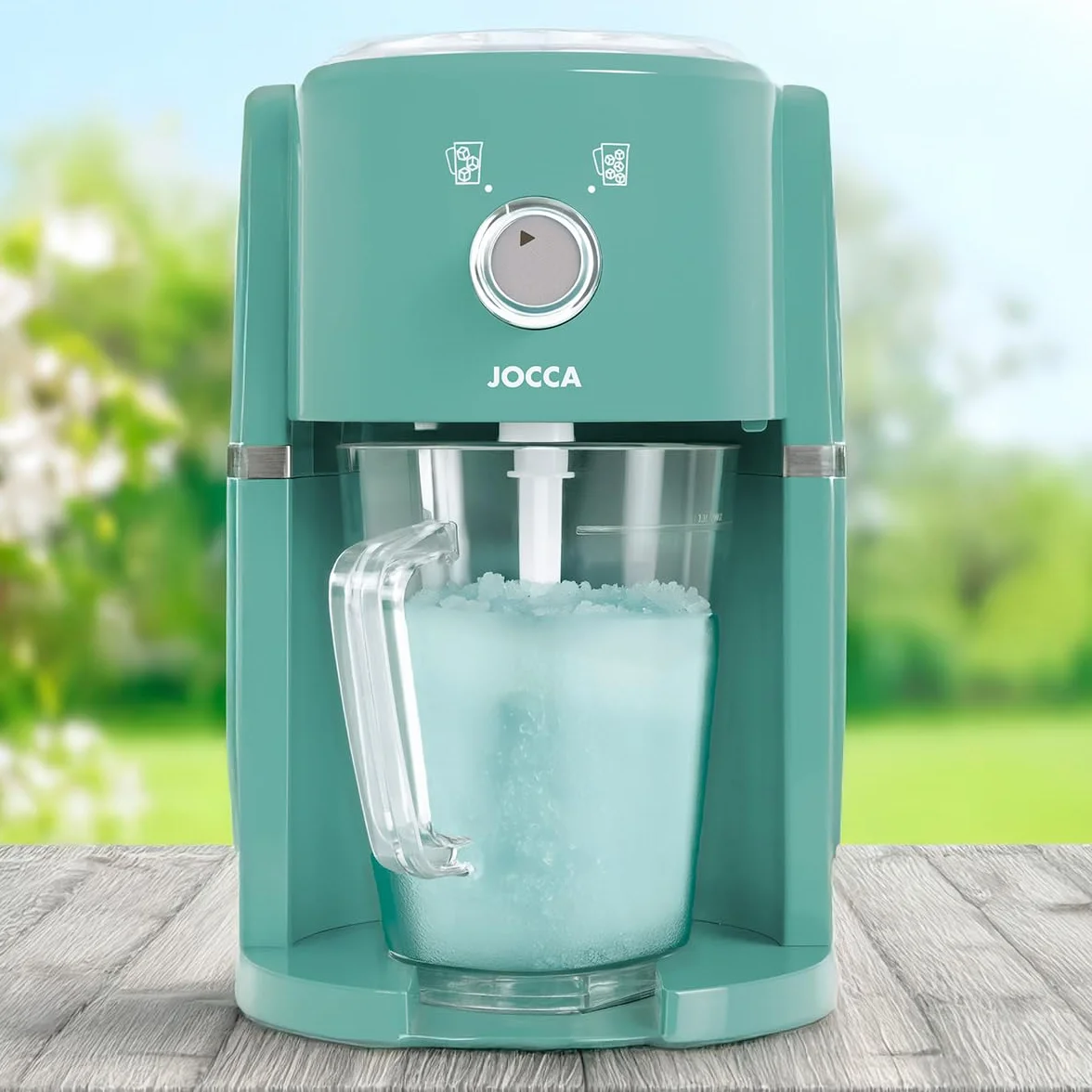 Jocca Macchina per Fare Granite elettrica Lame in Acciaio Inossidabile capacità 1,1 L