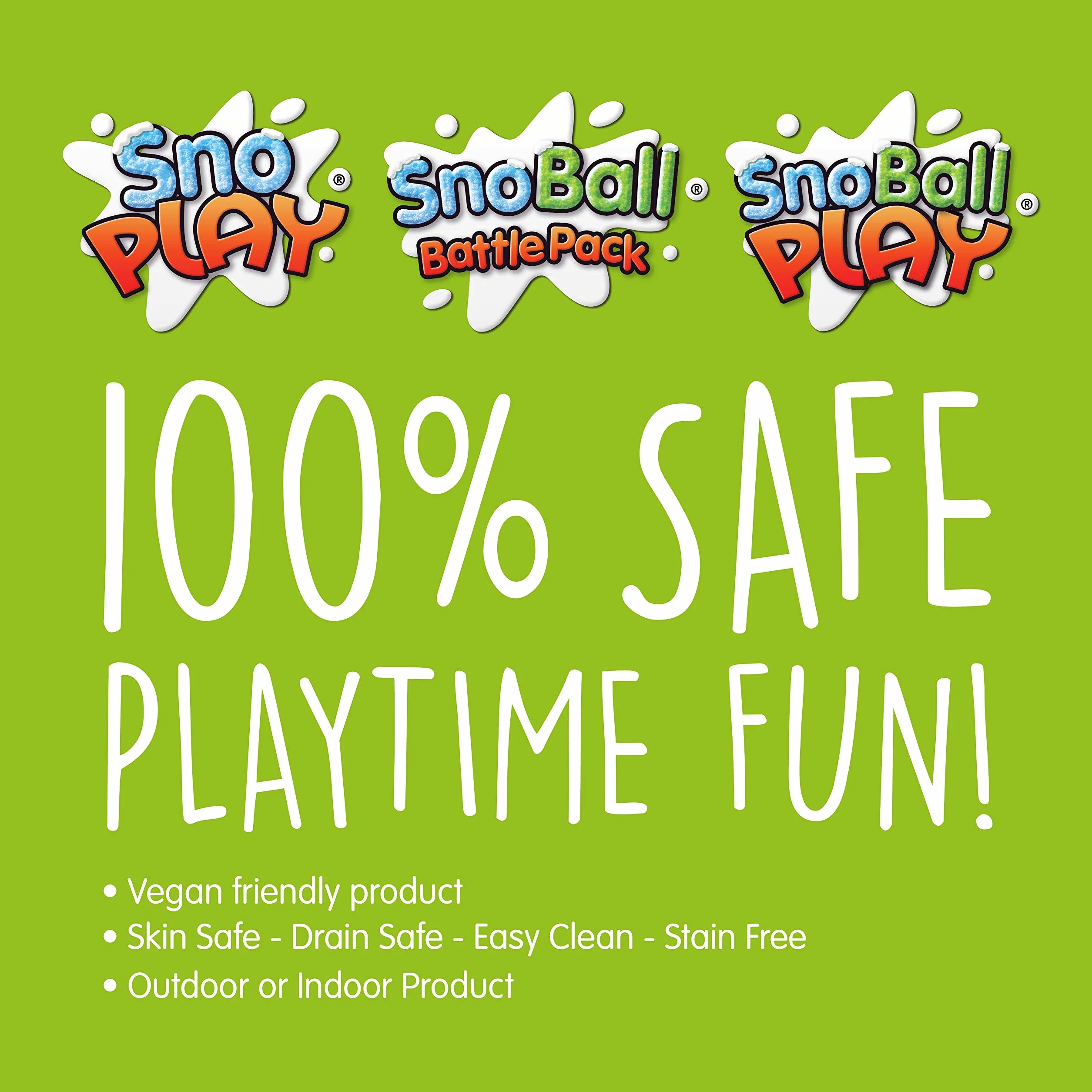 ZIMPLI Snoball Play 2 Use Giocattolo Neve Artificiale per Bambini 4-9 Anni
