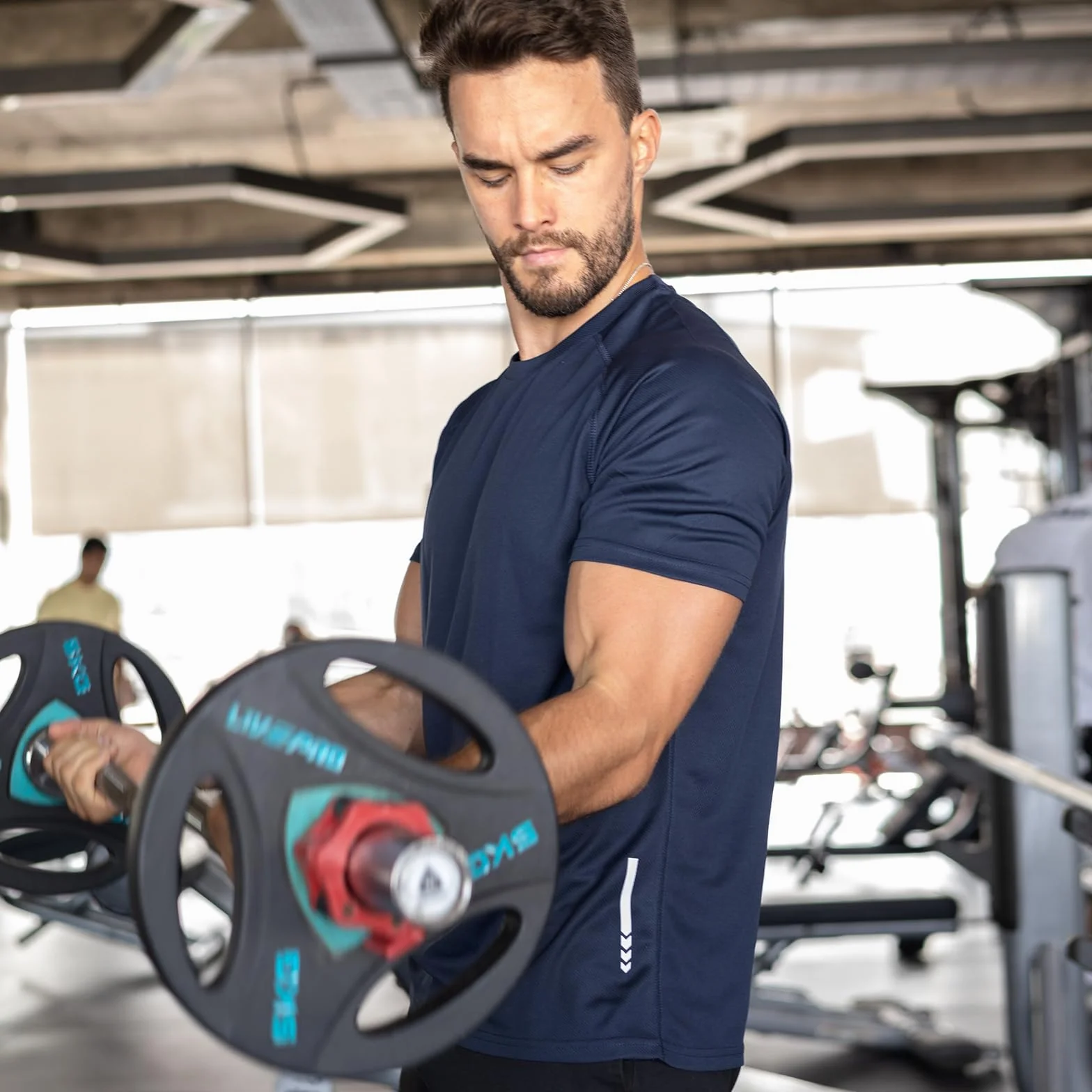 ZENGVEE 3 Pezzi Maglietta Uomo Manica Corta Asciugatura Rapida Sportiva Traspirante Palestra Running Trekking Fitness