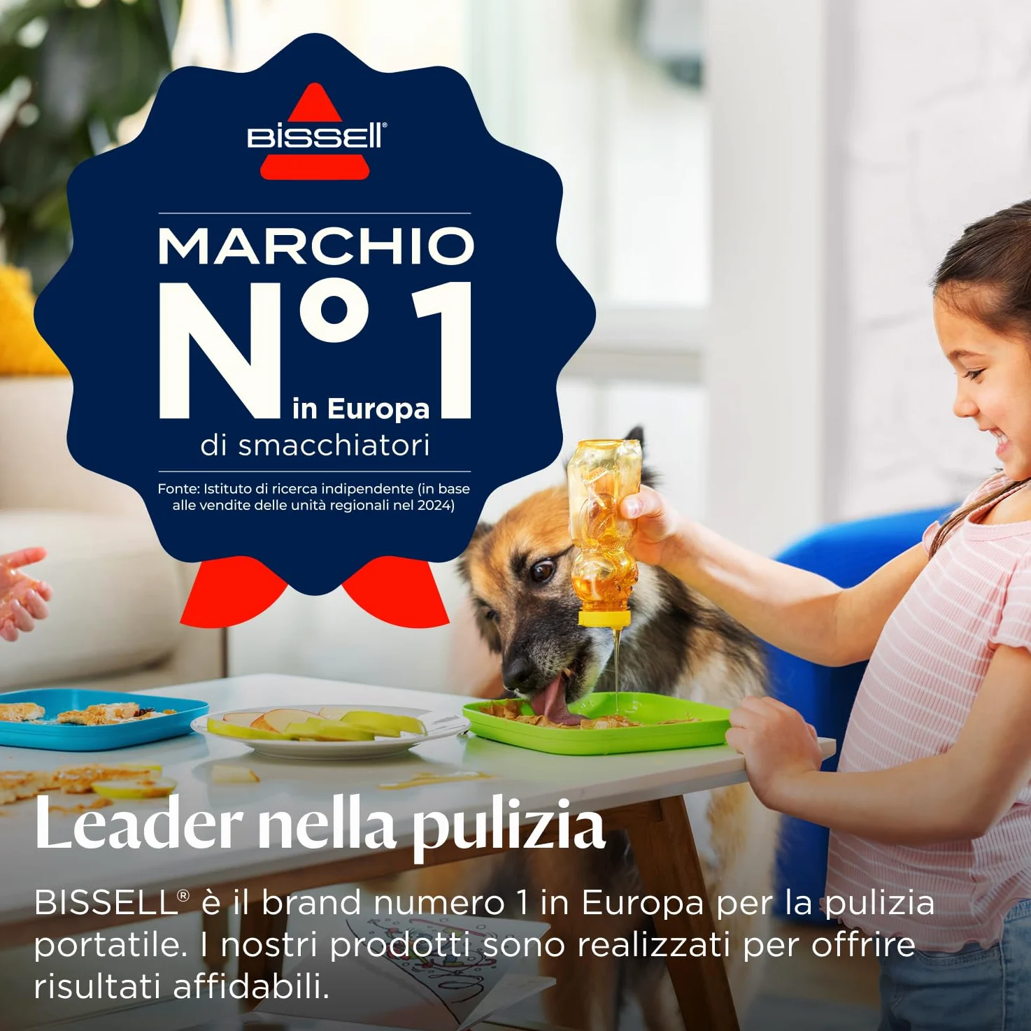 BISSELL SpotClean ProHeat Advanced, Lavatappeti, Pulitore per tappeti e tappezzeria, Lava tappezzeria, Motore 1125W, Pulizia tripla macchie ostinate, Compatto multi-superficie, Filaire, 3924N