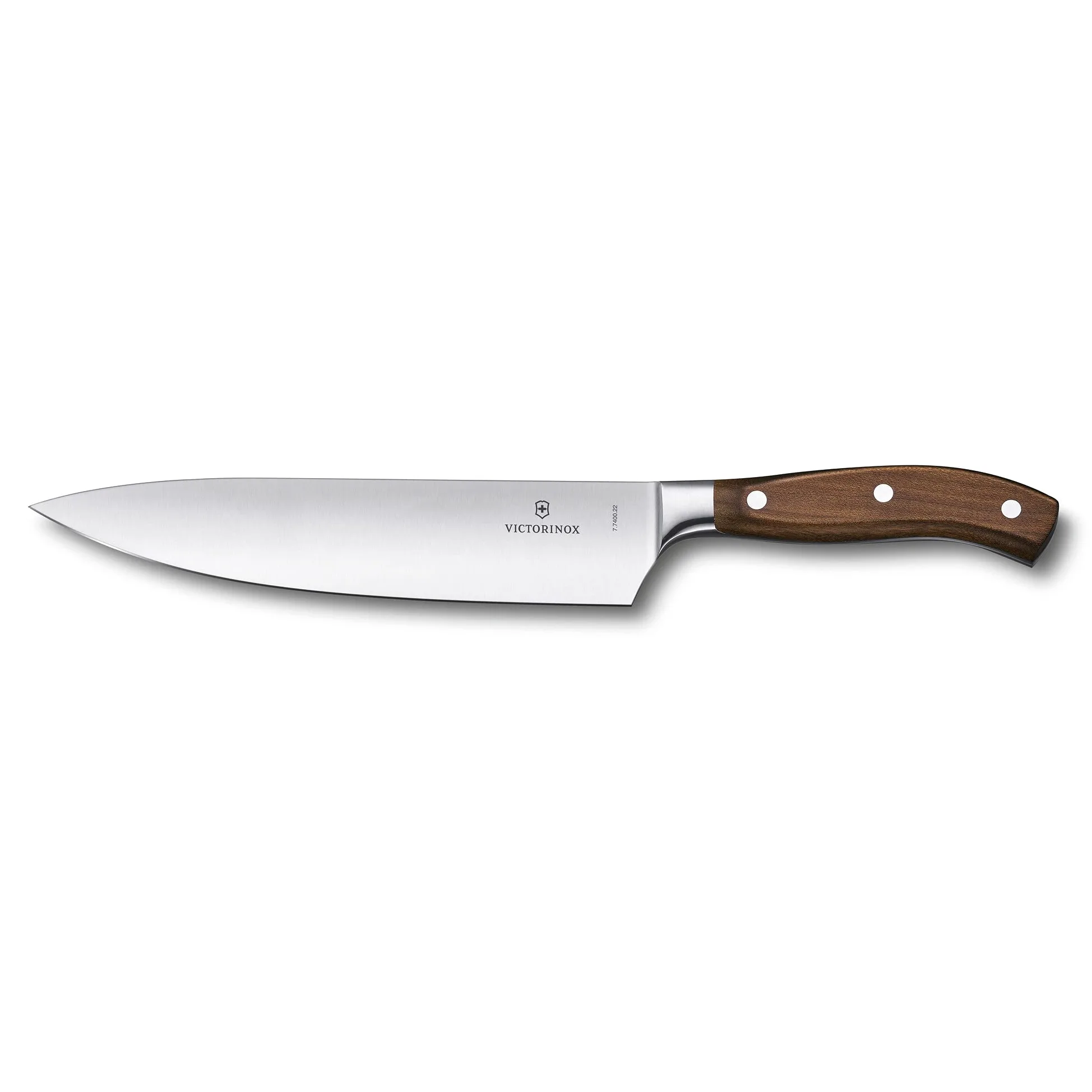 Victorinox Grand Maître Coltello da intaglio, Lama forgiata, Extra affilato, Acciaio inossidabile, in confezione regalo, 7.7400.22G, Marrone