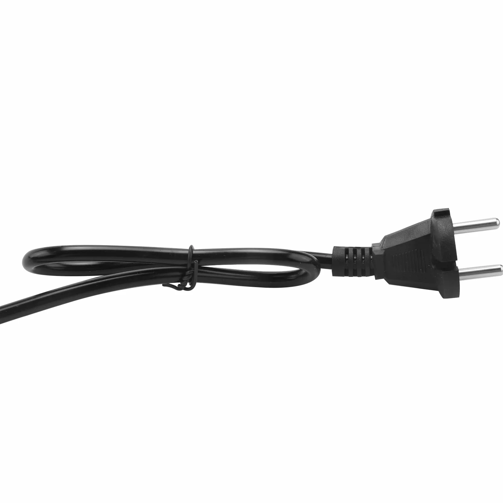 Stufa elettrica a bruciatore singolo, compatta e portatile, piastra riscaldante a temperatura regolabile, 1500 W, spina europea nera e acciaio inossidabile