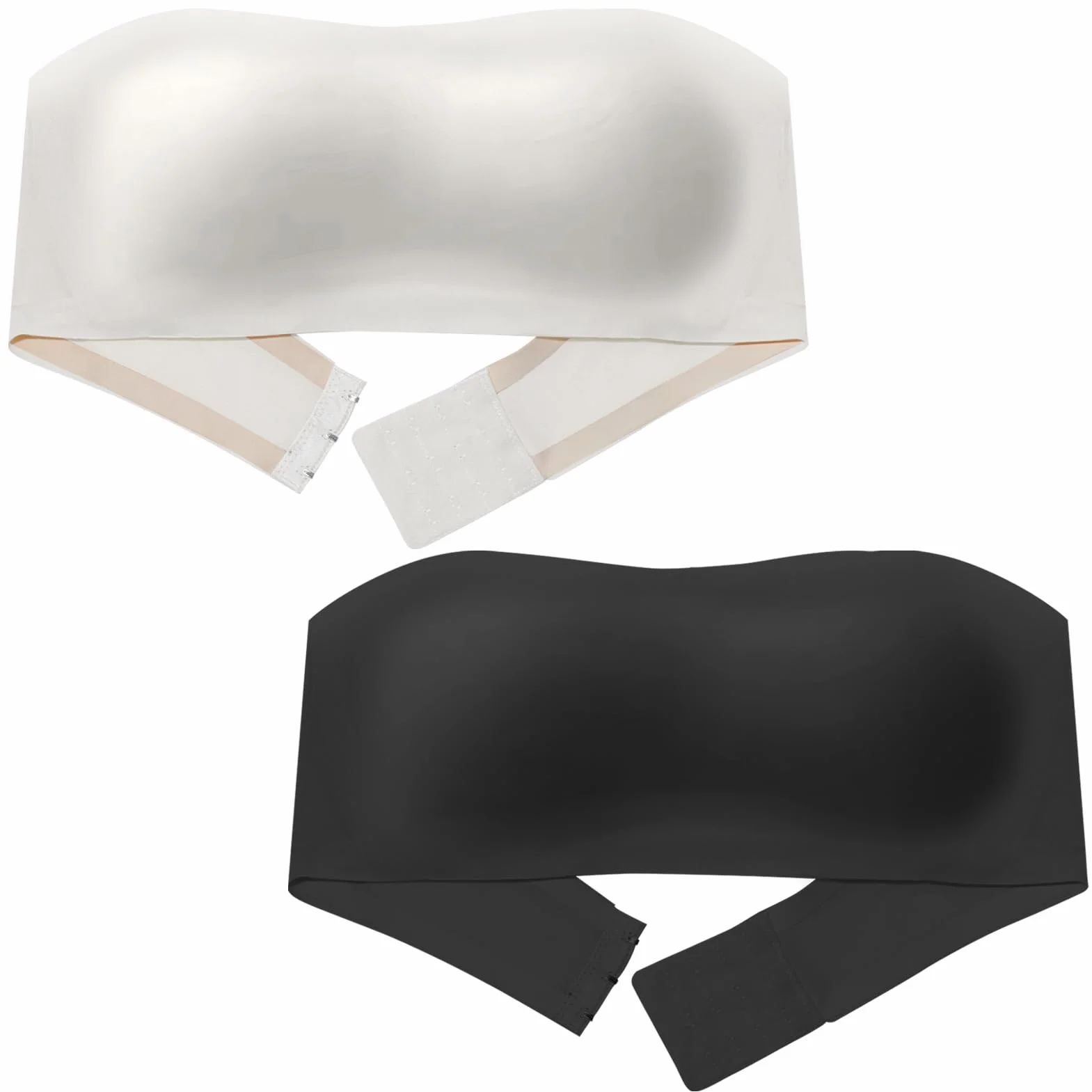 Happy Cherry Reggiseno Bandeau Senza Spalline Traspirante 2 Pezzi