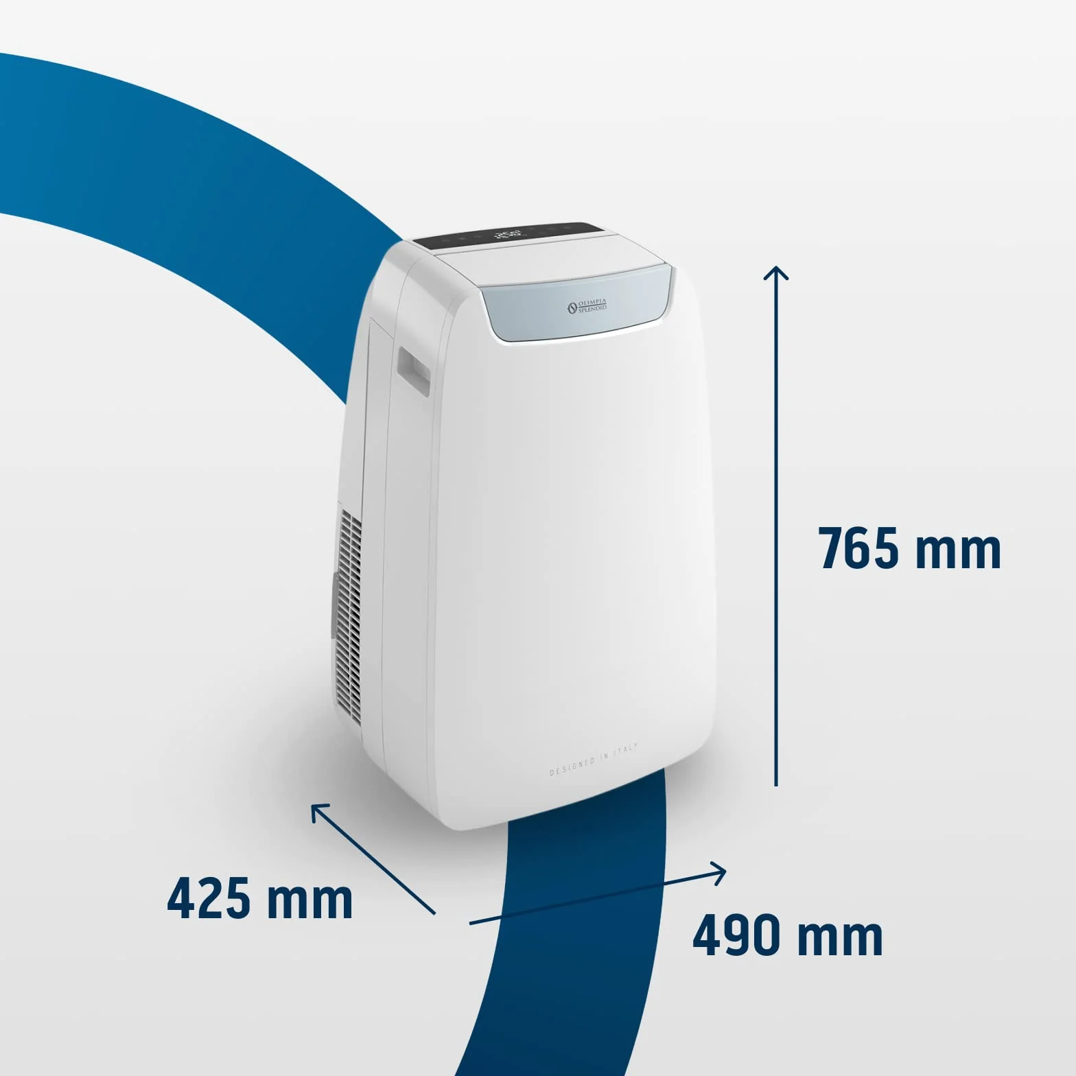 Olimpia Splendid Dolceclima Air Pro Climatizzatore Portatile 10000 BTU/h WiFi 2.5 kW R290 Bianco