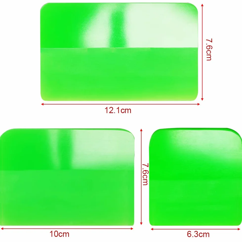 Gebildet 3 in 1 Tergipavimento TPU PPF Gomma Antigraffio per Auto