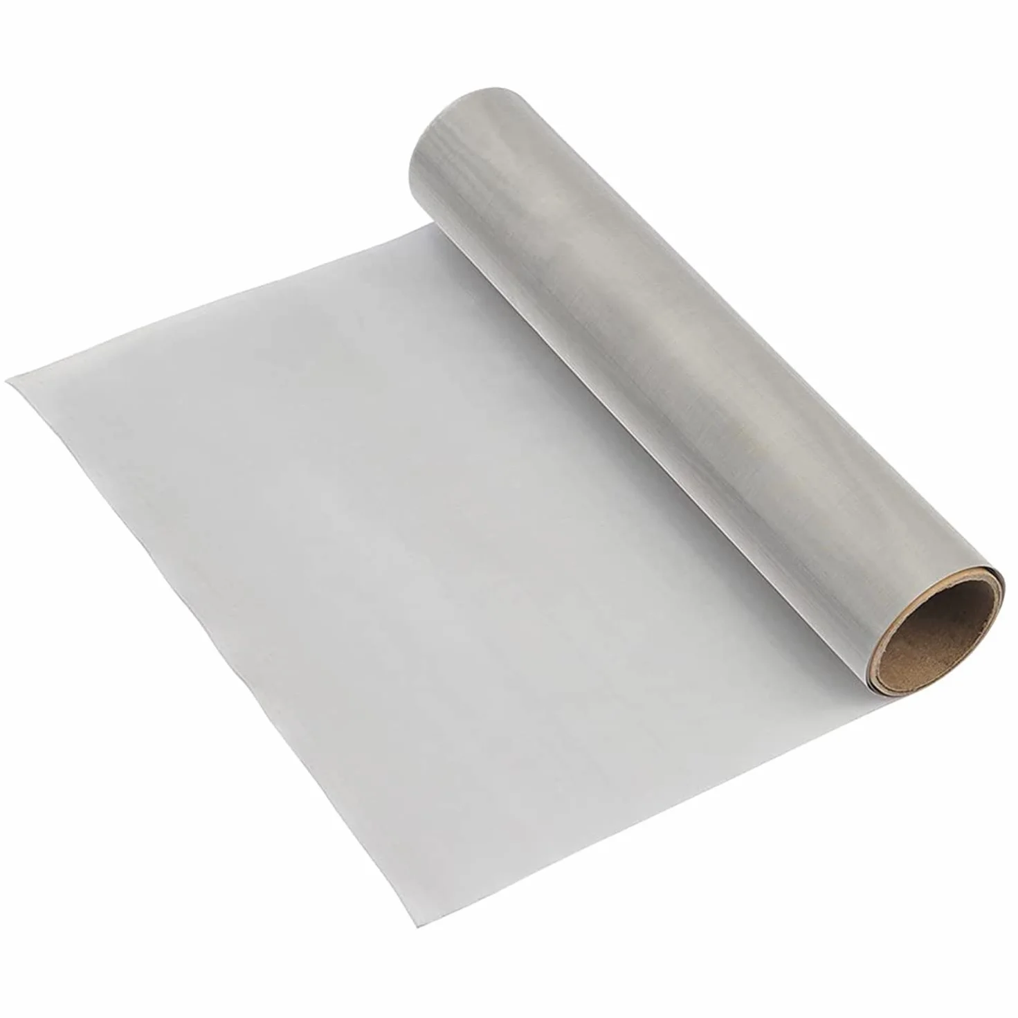 Rete Metallica Inox 250 Mesh Foglio Schermo Filtro Argento 1x2m