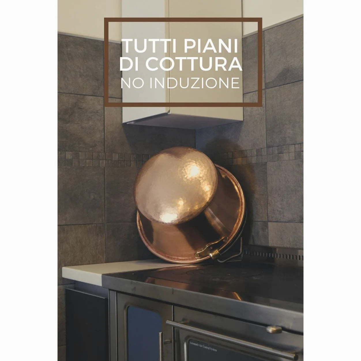 CREARTISTIC Paiolo per Polenta in Rame, 27cm 4,5L - Tradizionale Manico ad Arco Ferro Battuto, 6 Pax, anche per Marmellata, Formaggi, Pentola Martellata a Mano - Made in Italy