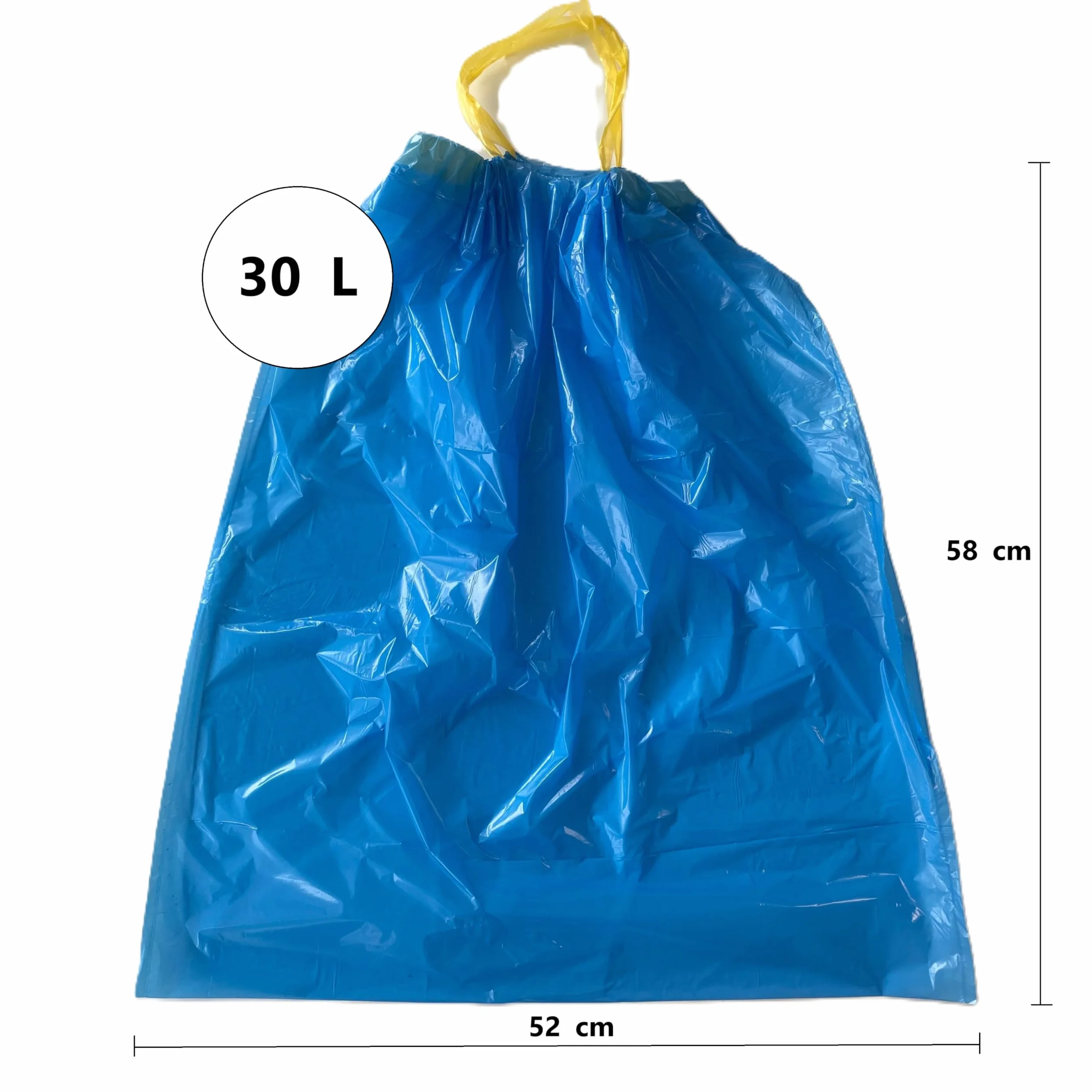 FRIO Multifrutti - 90 Sacchetti spazzatura 30 Litri Profumati, 6 Confezioni da 15 Sacchi immondizia con 6 aromi, colori assortiti - 52x58 cm - Buste per pattumiera resistenti, piccoli, differenziata