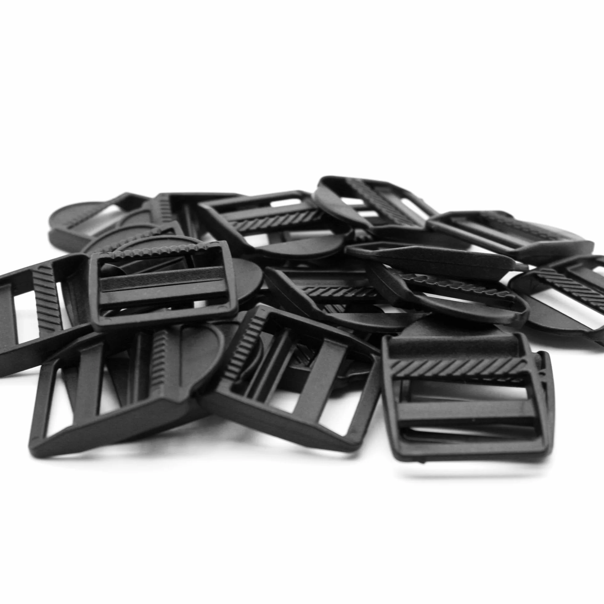 Fibbie Plastica Doppia Barra 10 Pezzi Chiusura per Borse Zaino