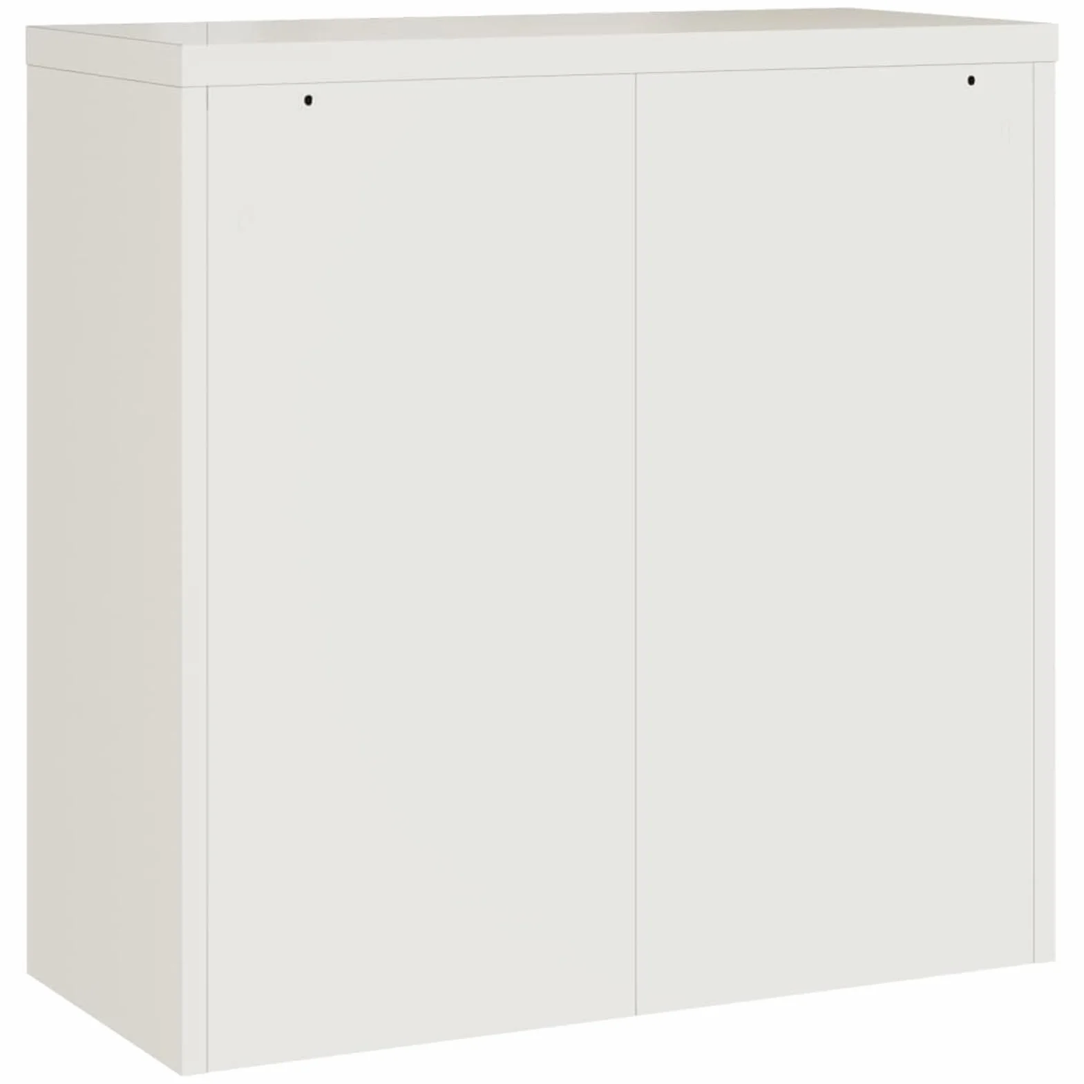 ShGaxin Armadietto portaoggetti in acciaio bianco 90 x 40 x 90 cm, armadio ufficio, armadio per raccoglitore, cassettiera ufficio, cassettiera, armadietto per cassettiera, raccoglitore ufficio