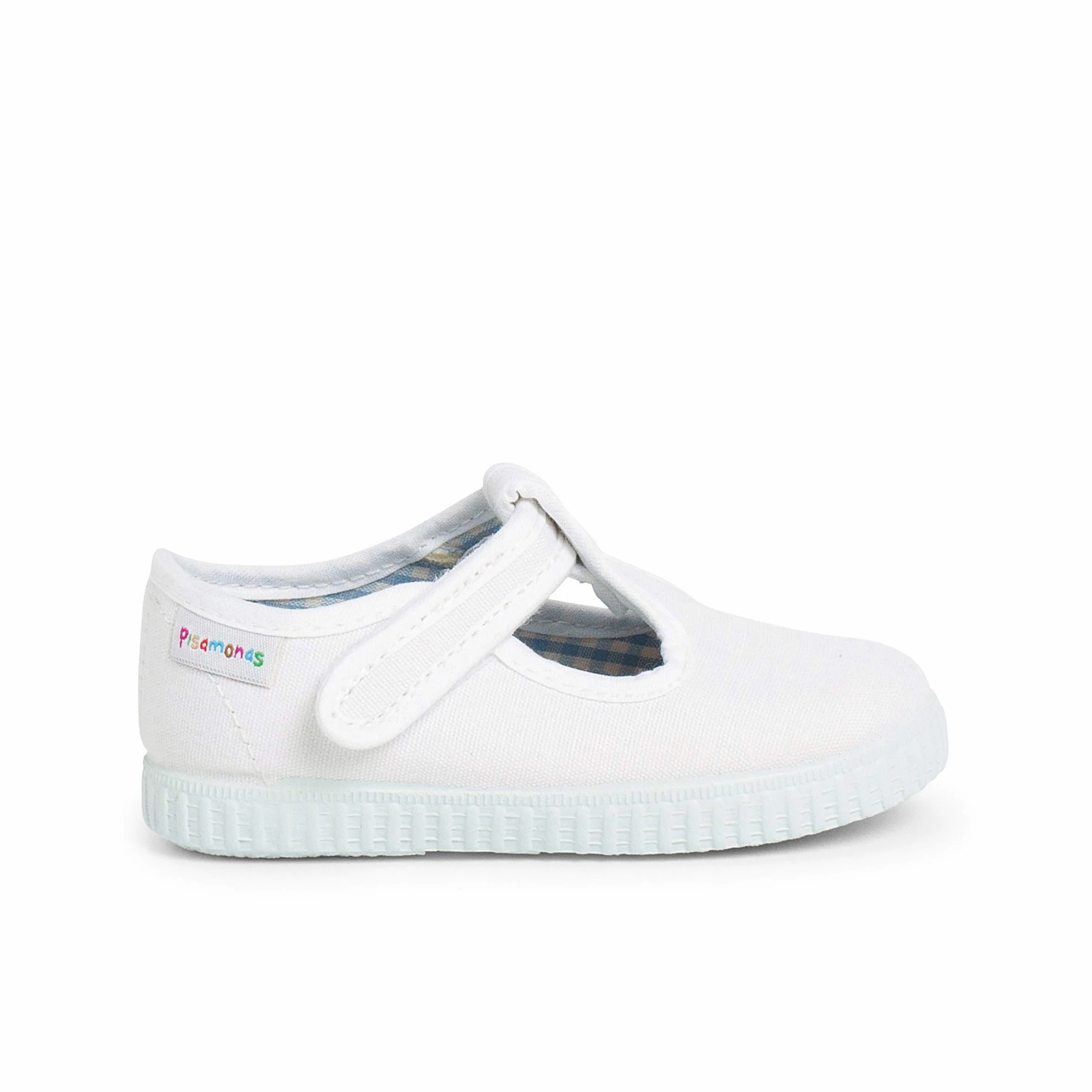 Pisamonas Scarpe Occhio di Bue T-Bar Bambini Chiusura A Strappo