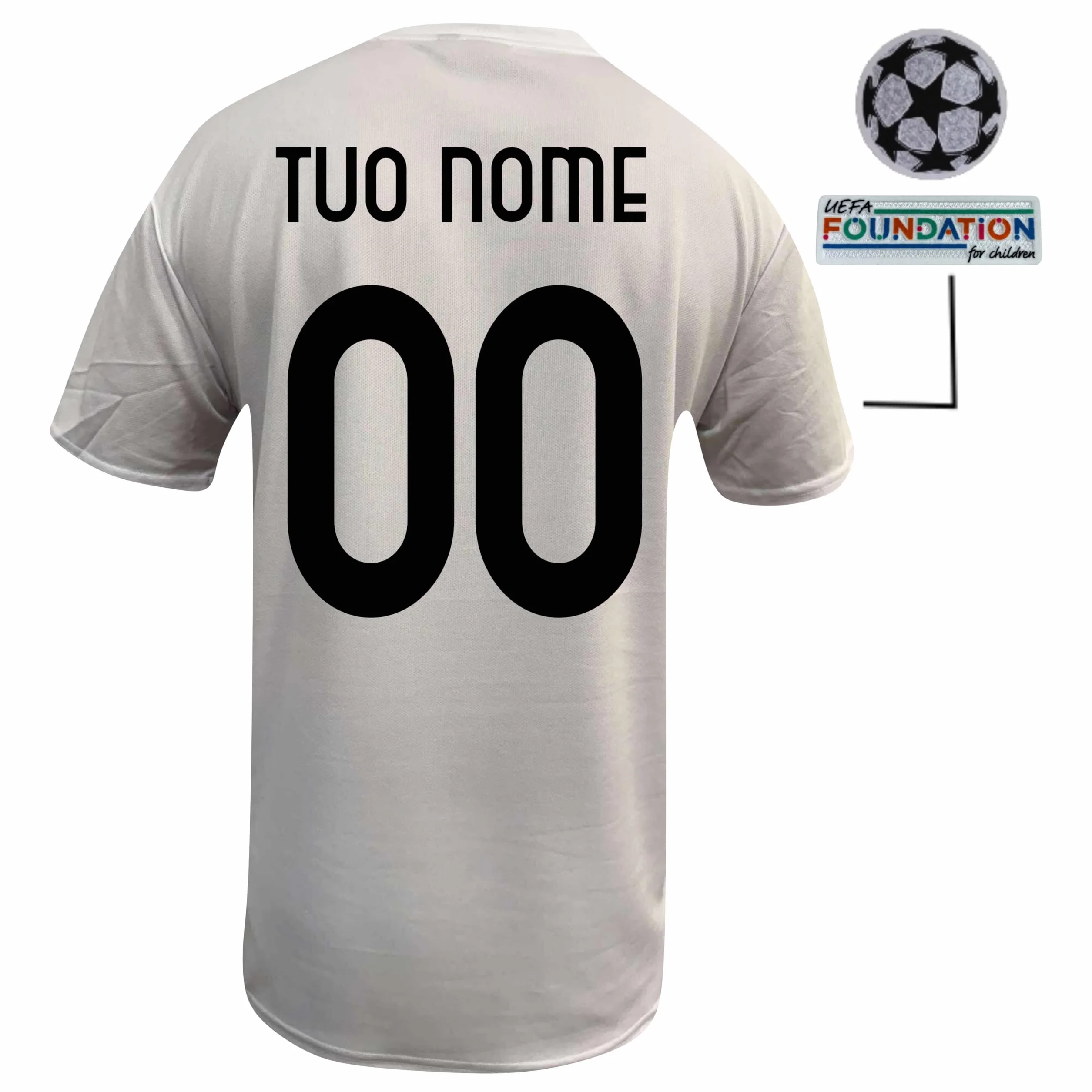 JUVENTUS Maglia Juve Replica Stadio Ufficiale Adulto Bambino Personalizzabile