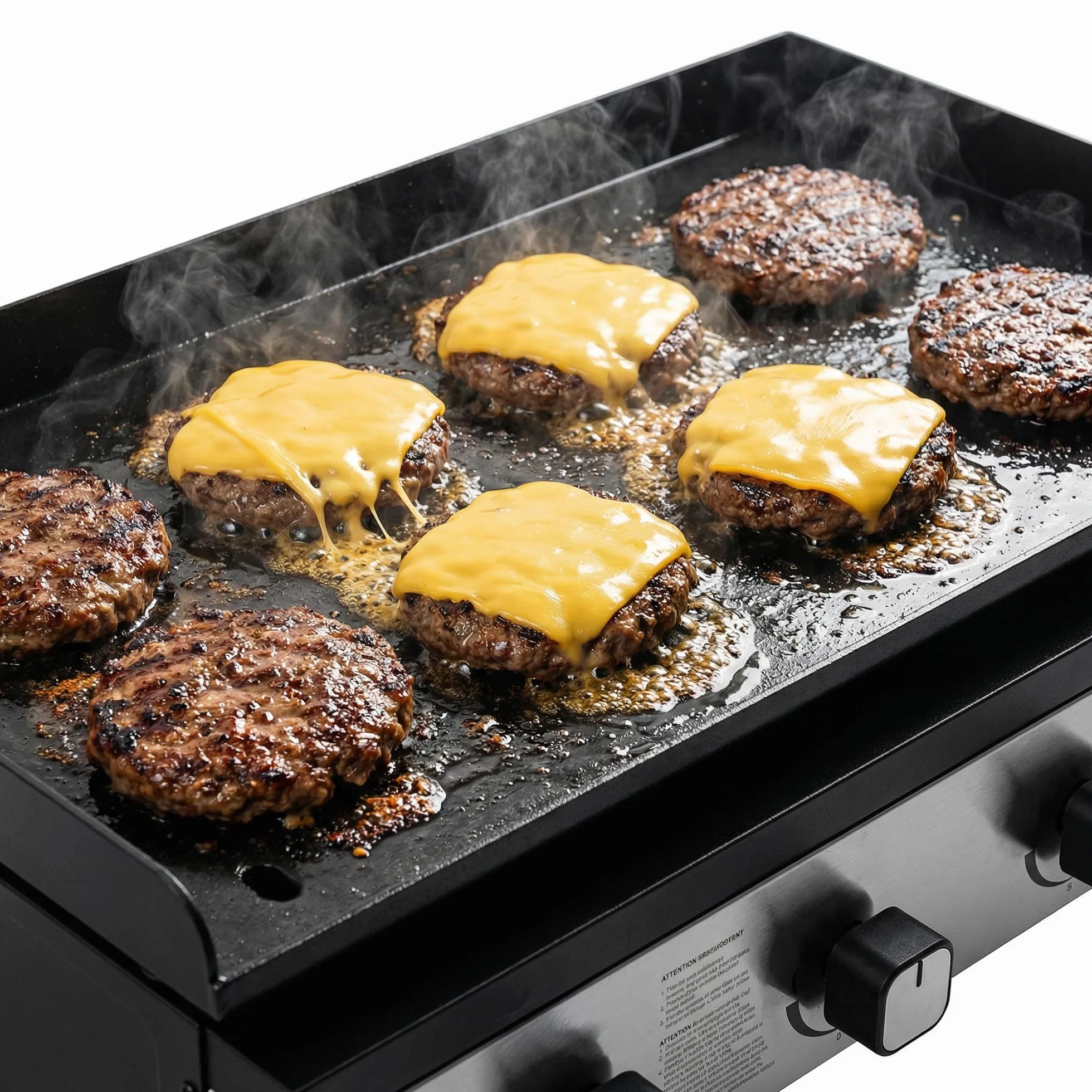 BIGHORN Plancha - Barbecue a gas, portatile, 4 bruciatori