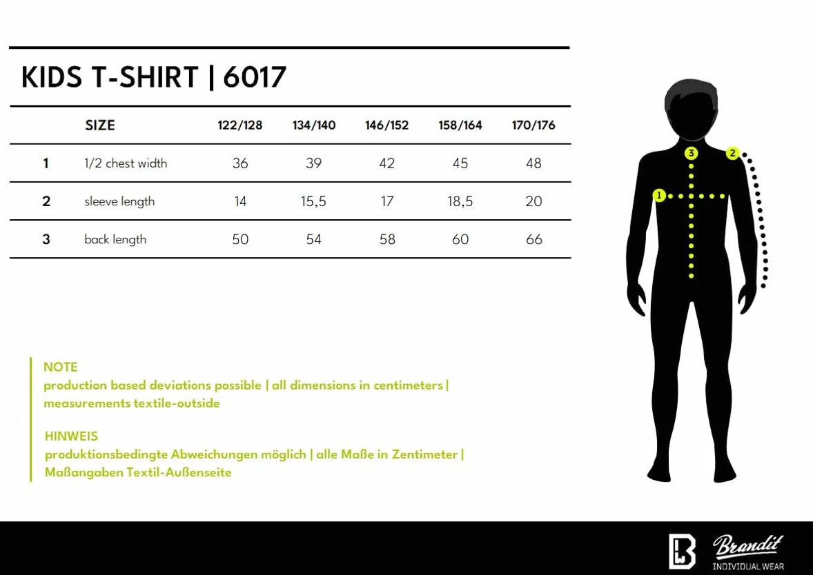 Brandit Kids T-Shirt Nero