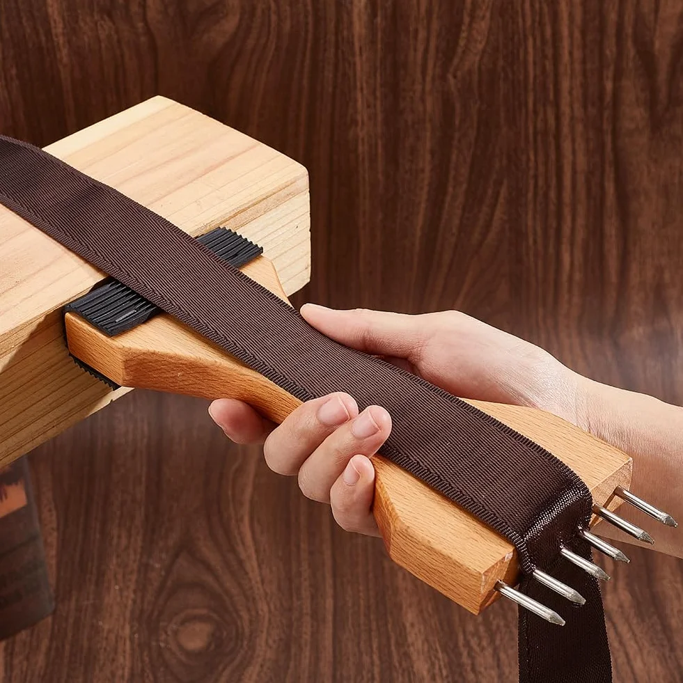 NBEADS 2 pz Strumento per Riparazione Tappezzeria Barella in Fettuccia di Legno