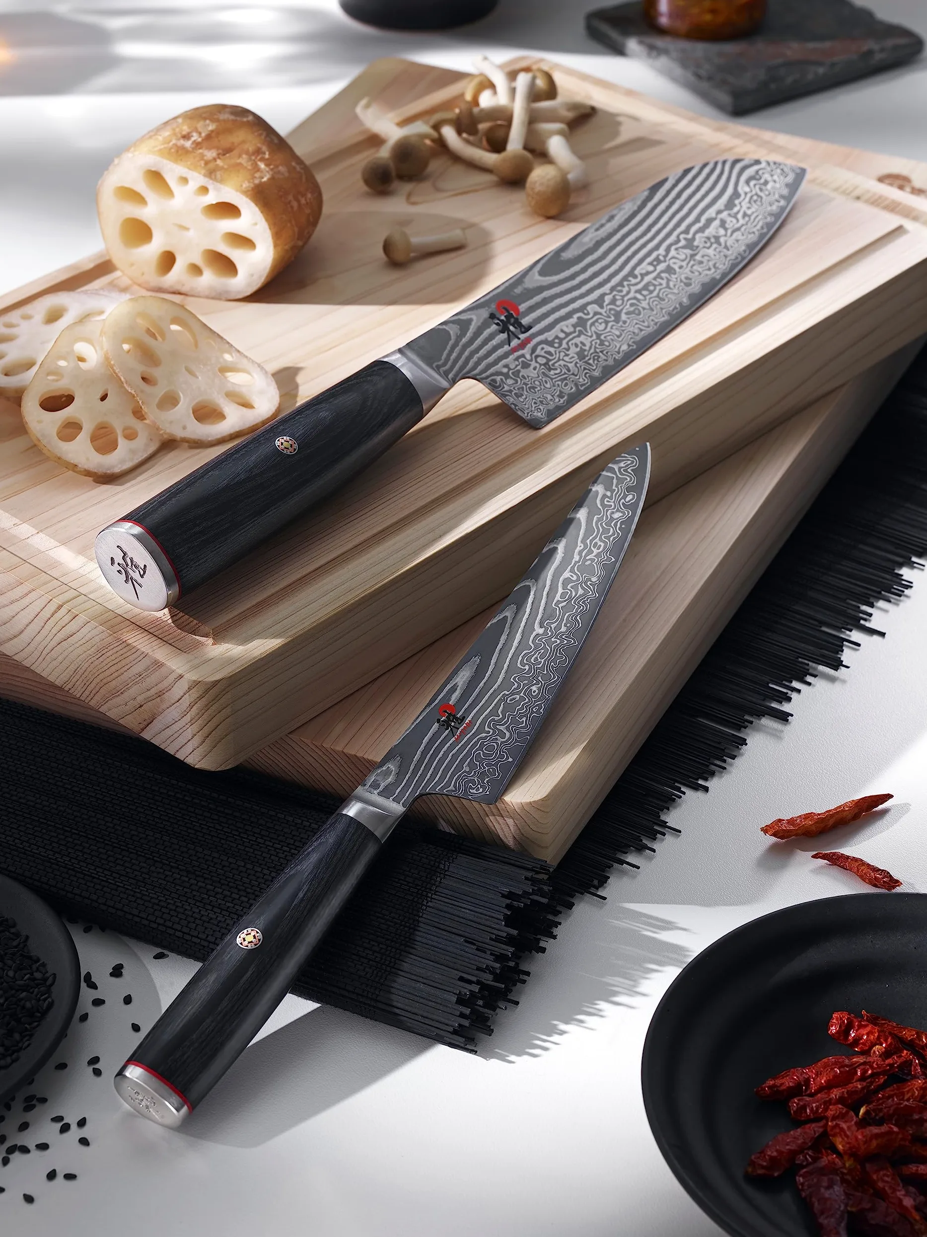 MIYABI 34680 – 131 – 0 5000 FCD Shotoh Coltello Giapponese Acciaio Marrone 23 x 2 x 3 cm