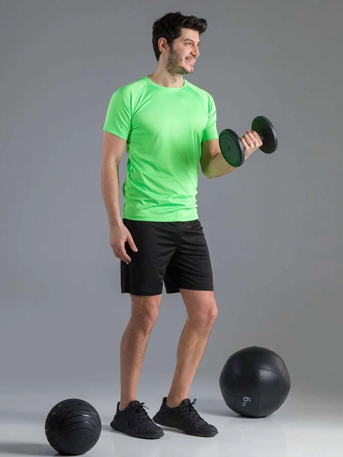 T Shirt Uomo Palestra Manica Corta Padel Maglia Calcio Tennis Running Tecnica Sportiva Traspirante Allenamento