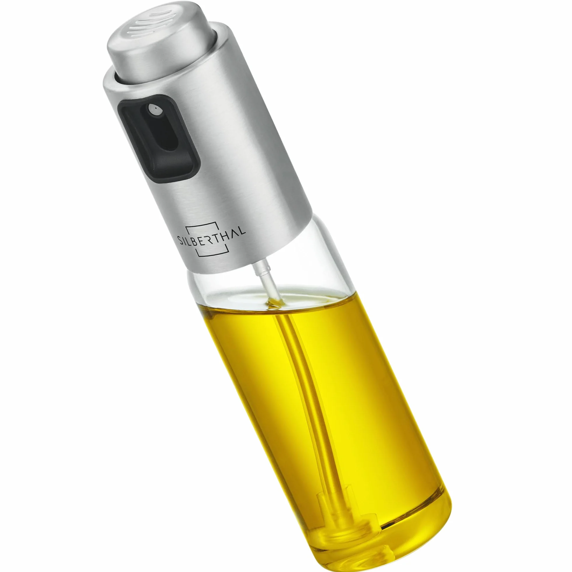 SILBERTHAL Spruzzatore Olio 120ml Vetro Acciaio Inossidabile Spray