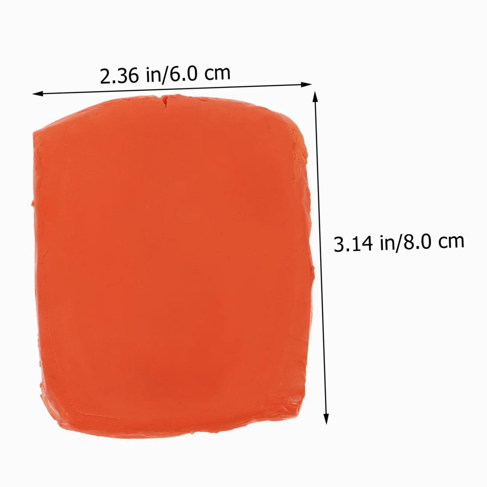 5 Set Dell'autolavaggio Argilla Macchine Plastilina Prodotti per La Pulizia Dell'auto Accessori per La Pulizia Dell'auto Dettagli Auto Gomma da Cancellare Arancia 4 Pezzi*5