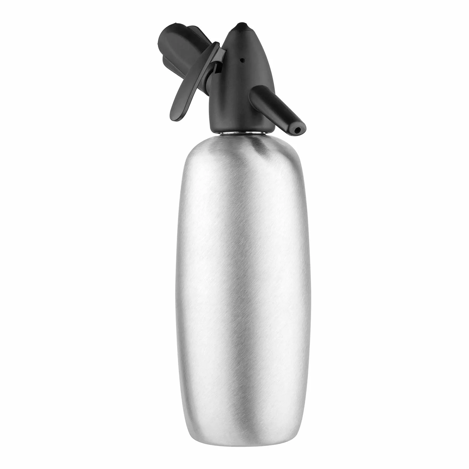 Soda Sifone 1 litro Acciaio Inox 9 Bar Argento